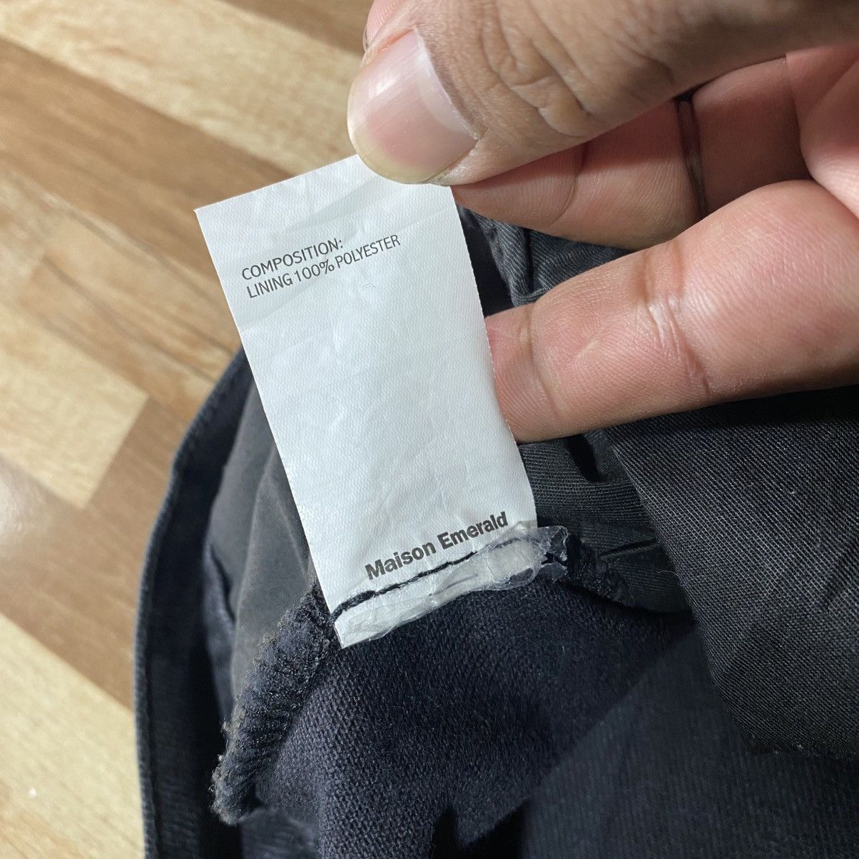 If Six Was Nine Maison Emerald Loose Washead Stitching Denim Pants Size US 36 / EU 52 - 9 Thumbnail