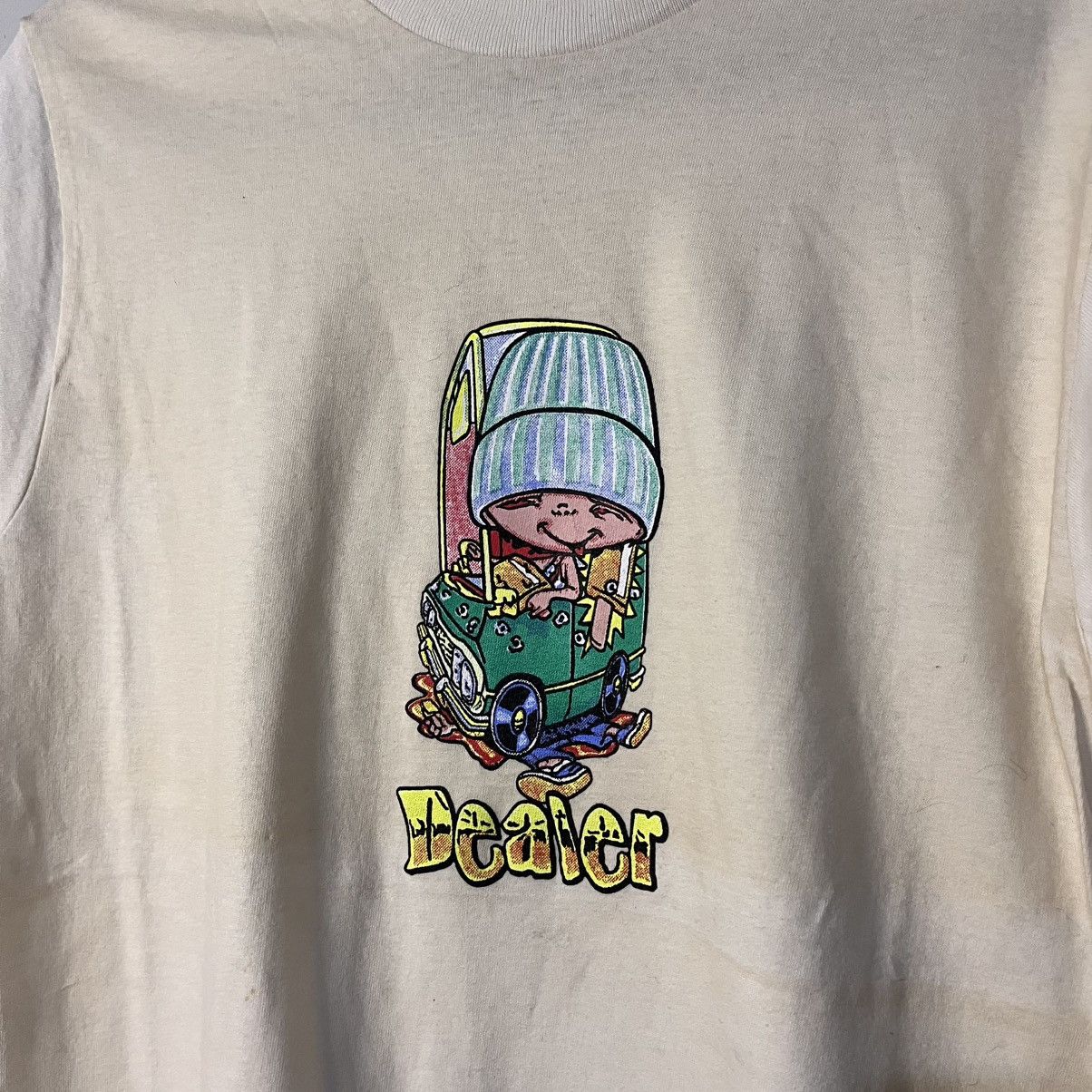 Vintage Vintage 90s baby dealer tee Size US M / EU 48-50 / 2 - 2 Thumbnail
