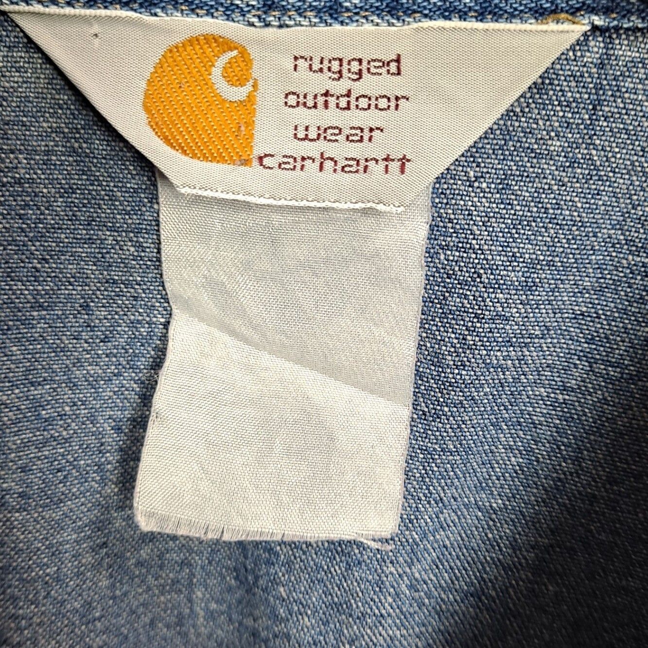 Carhartt Carhartt Denim Shirt Western Style Button Up Long Sleeve Wor Size US L / EU 52-54 / 3 - 4 Thumbnail