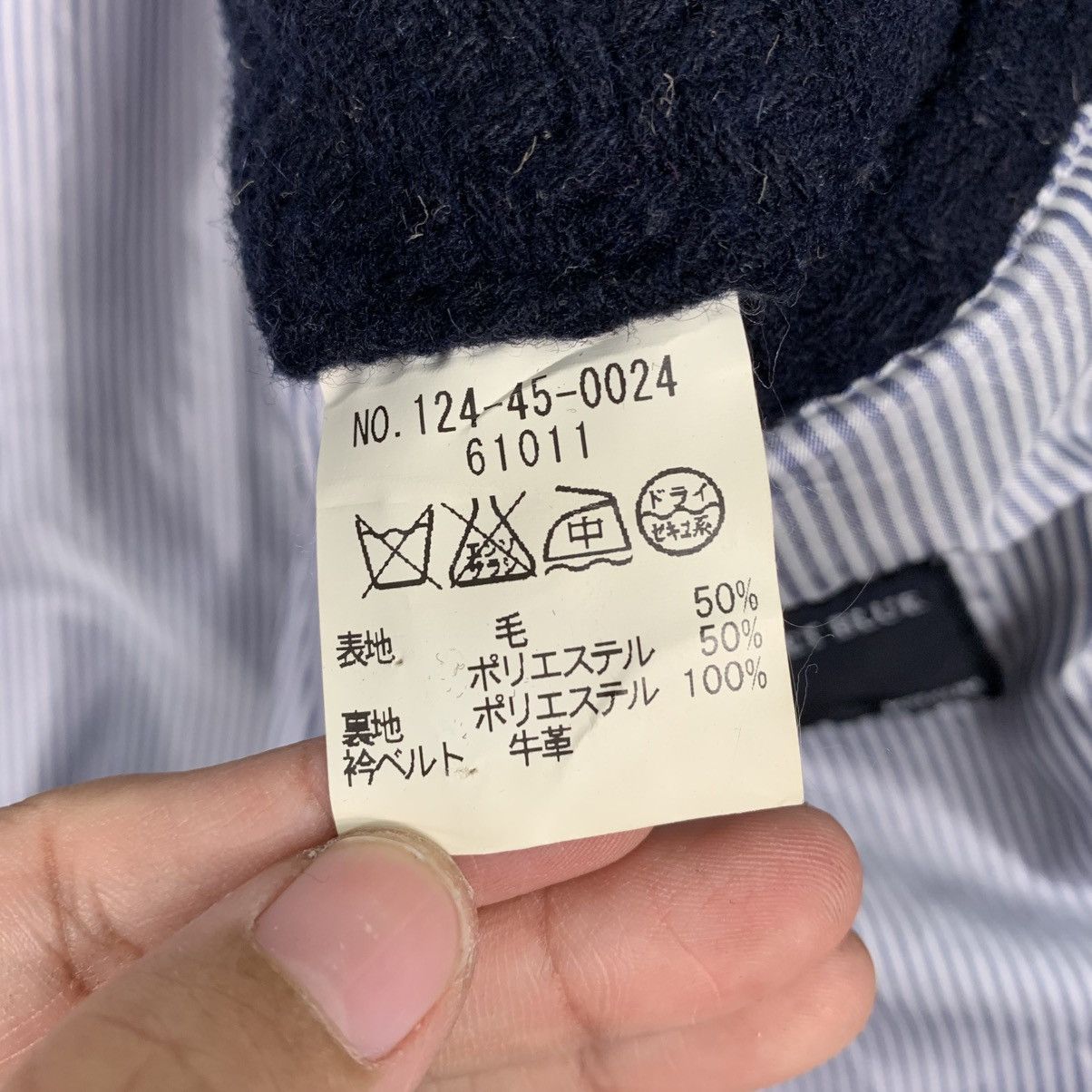 Ships Jet Blue Ships Jet Blue Wool Casual Jacket Size US S / EU 44-46 / 1 - 16 Thumbnail