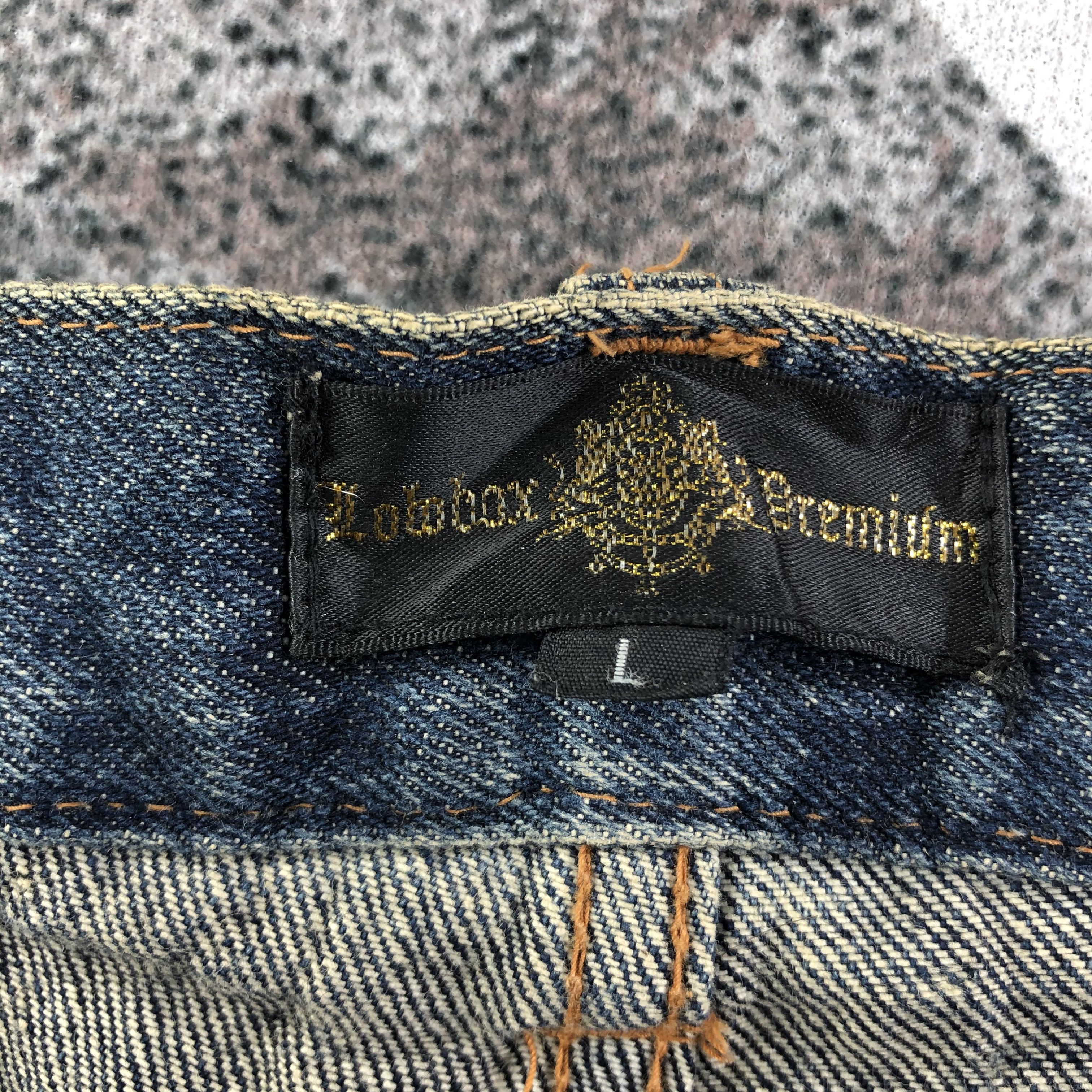 Japanese Brand Vintage Lowbox Jeans Rusty Wash Flare Denim KJ1687 Size US 30 / EU 46 - 9 Thumbnail