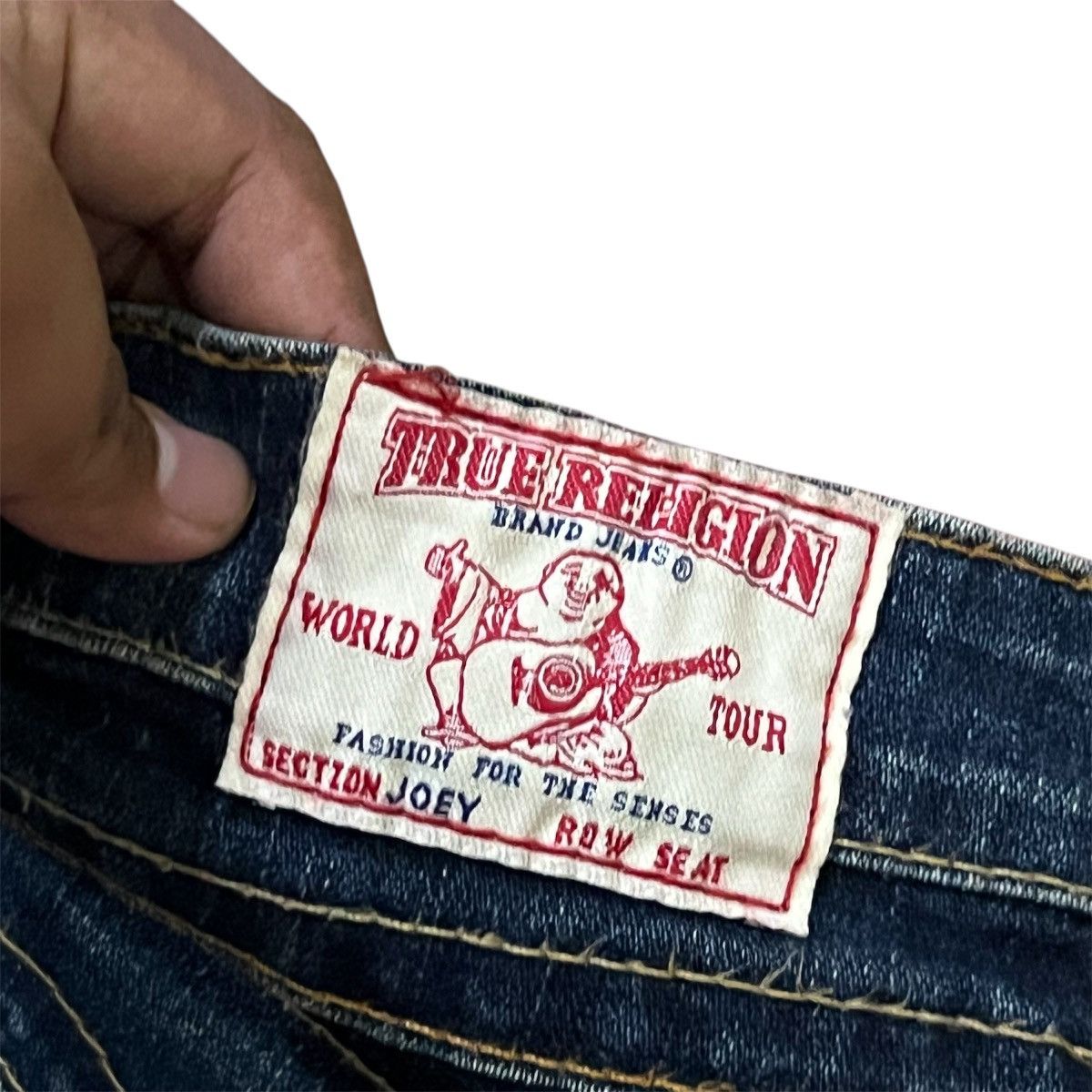 True Religion “TRUE RELIGION” SUPER FLARE JEANS Size 28" / US 6 / IT 42 - 12 Thumbnail