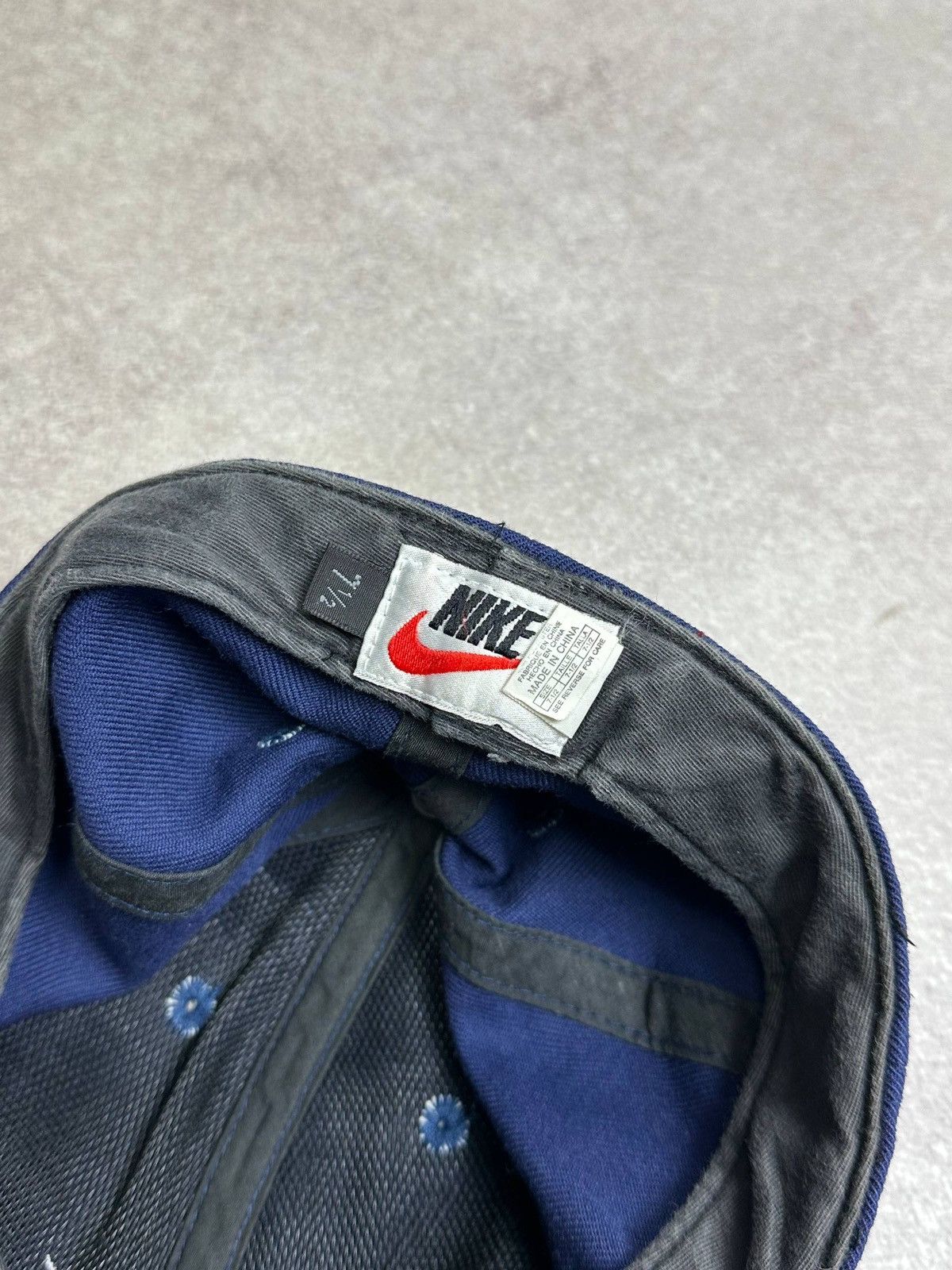 Nike Vintage Nike Swoosh Snapback Hat Size ONE SIZE - 5 Thumbnail