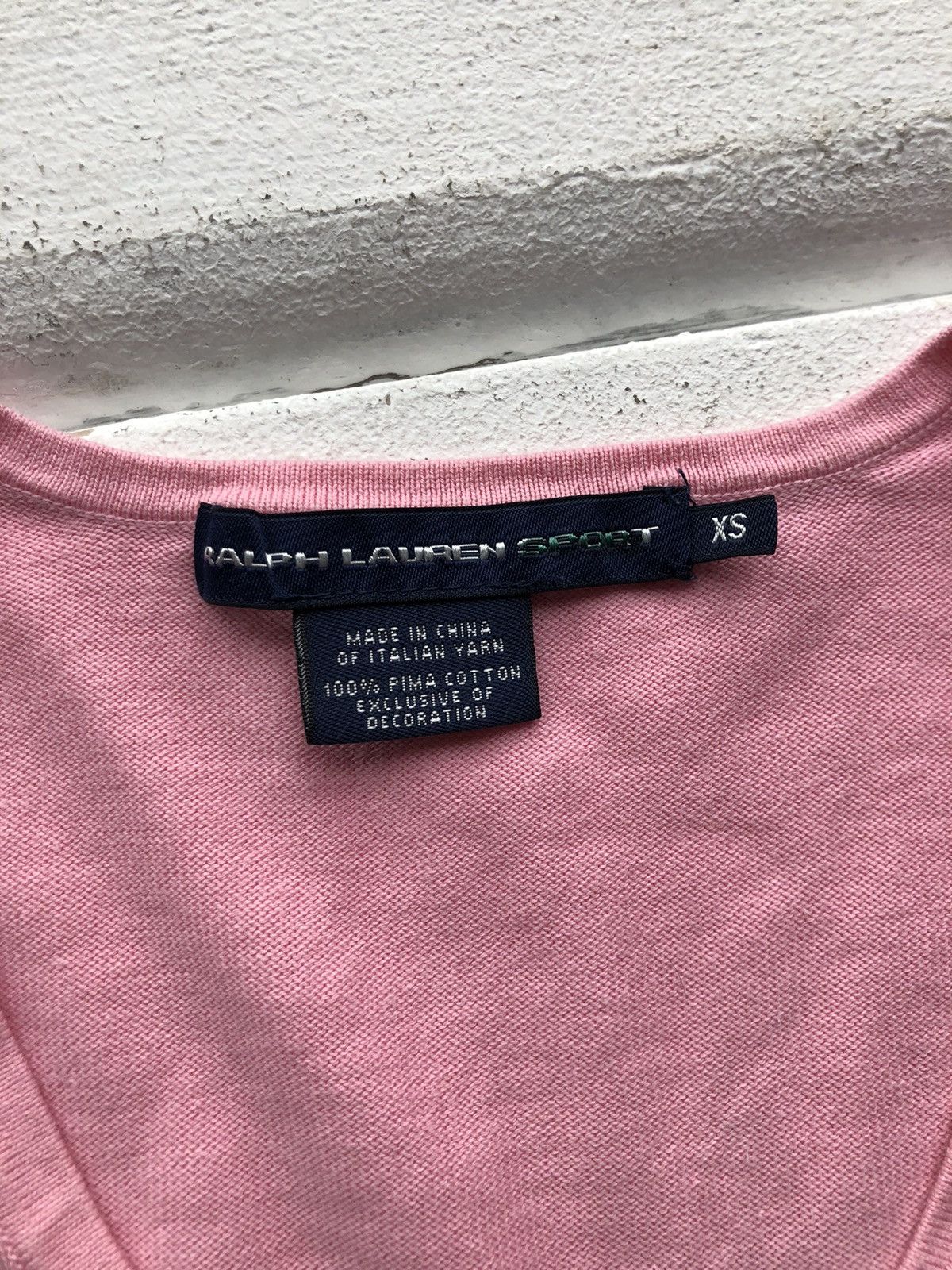 Ralph Lauren VTG 90s Polo Ralph Lauren 100% Wool Knit Sweater RARE Size US XS / EU 42 / 0 - 4 Thumbnail