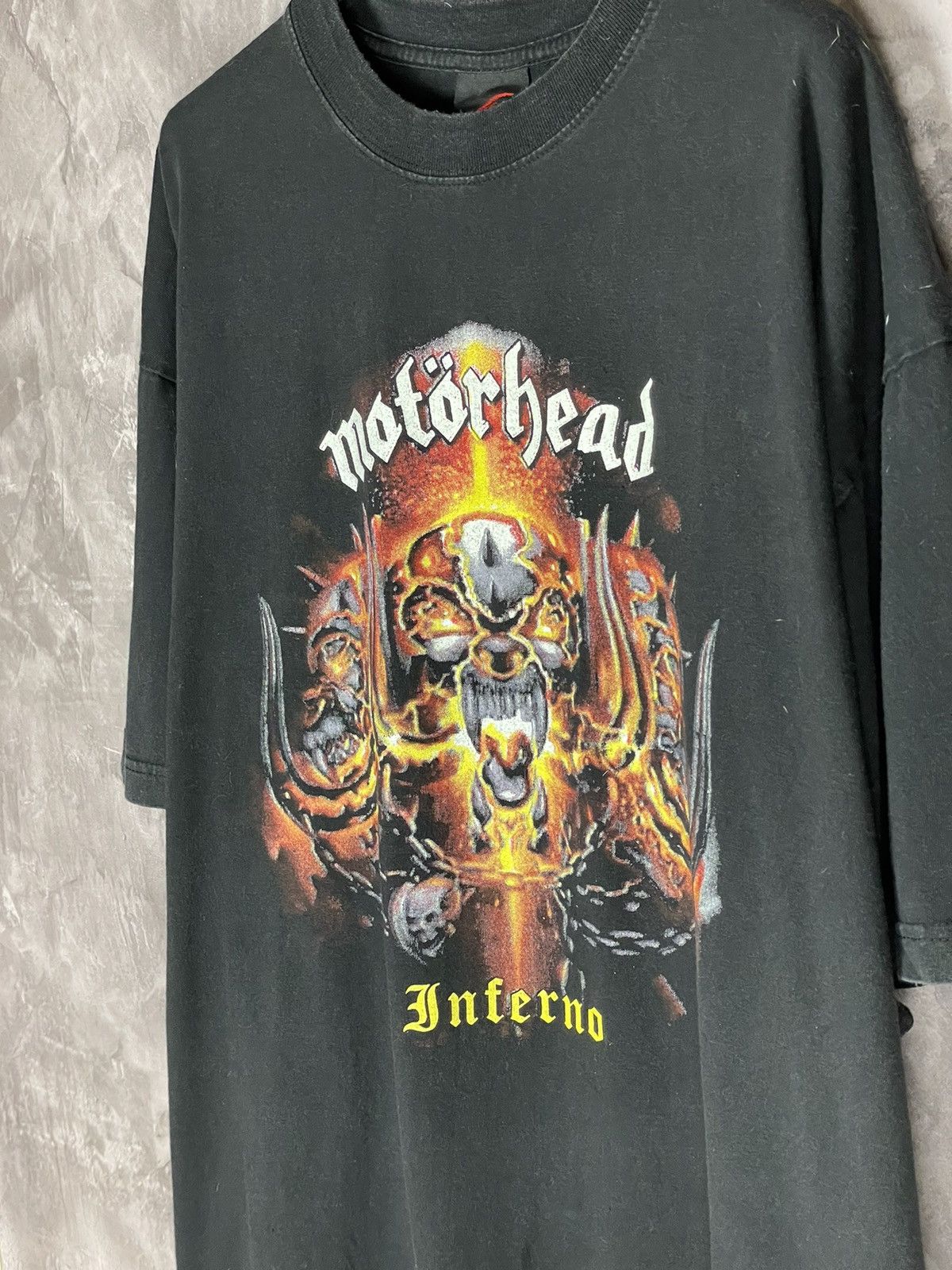 Band Tees × Vintage Vintage Motörhead Rock Band Tee AOP Perfect Washed 90s 00s Size US L / EU 52-54 / 3 - 8 Thumbnail