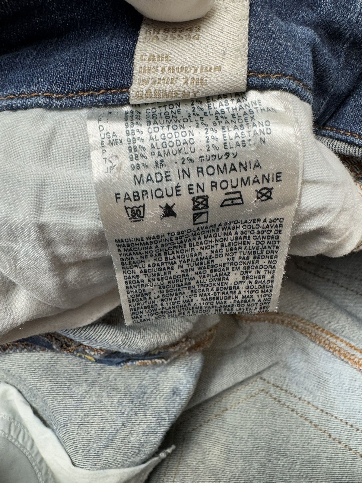 Diesel × Vintage Vintage Y2K Diesel Jeans Denim Streetwear Style Size 29 Size 29" - 8 Thumbnail