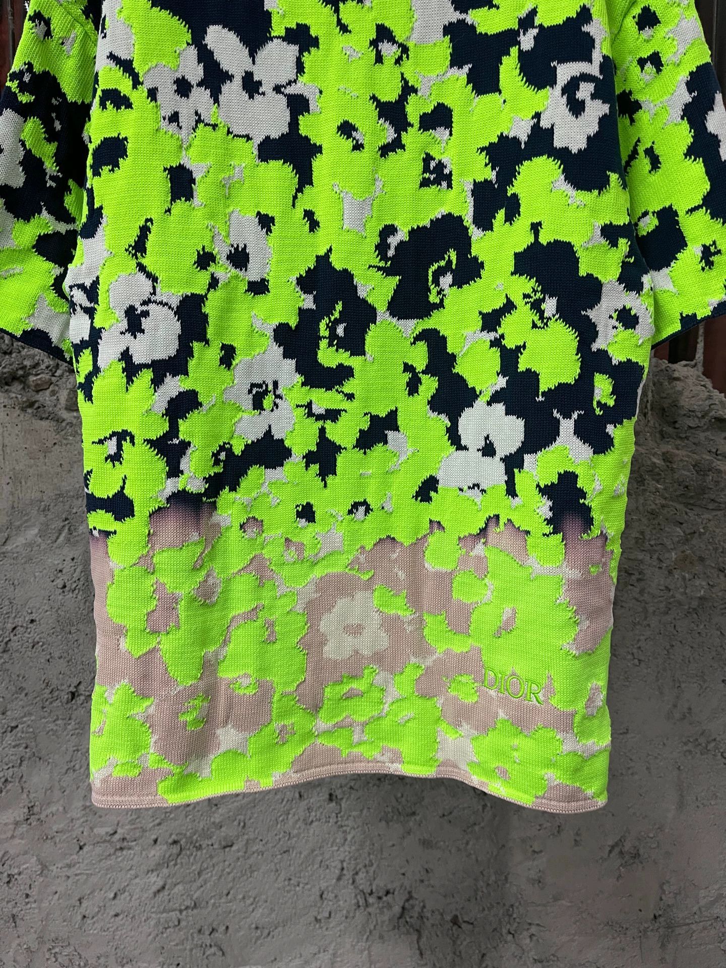 Dior Dior women's floral short-sleeve sweater xs Size XS / US 0-2 / IT 36-38 - 4 Thumbnail