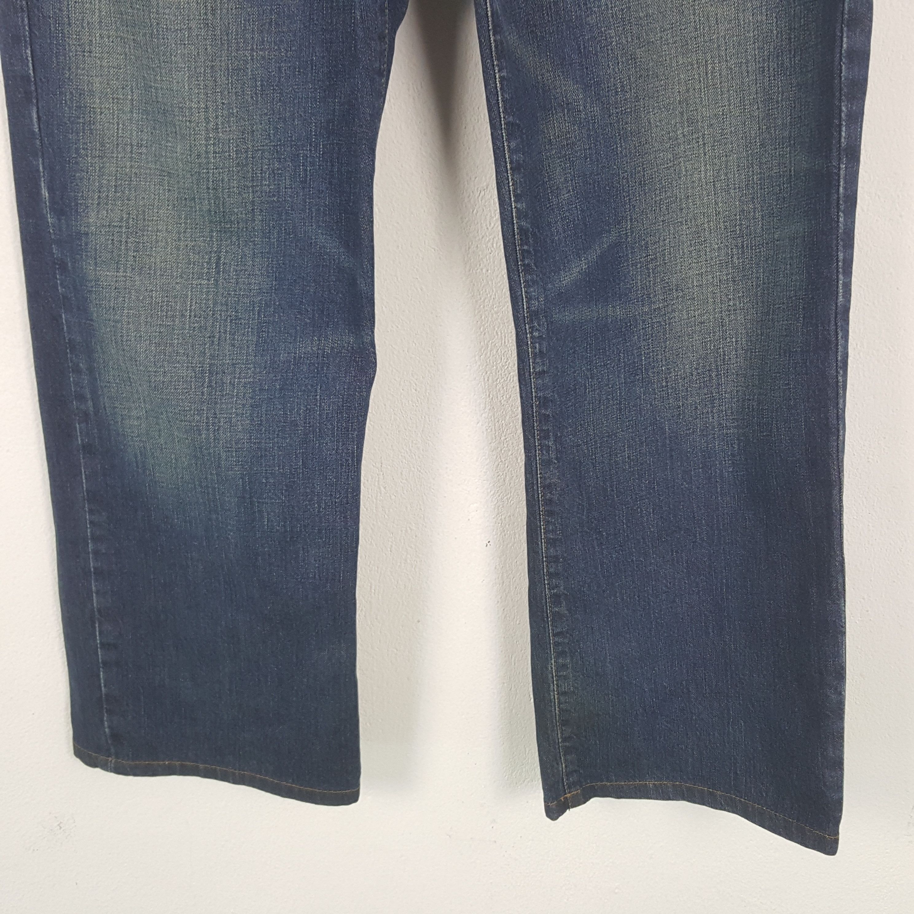 Stussy × Vintage Vintage Stussy Garment Workgear Custom Logo Denim Jeans Size US 33 - 6 Thumbnail