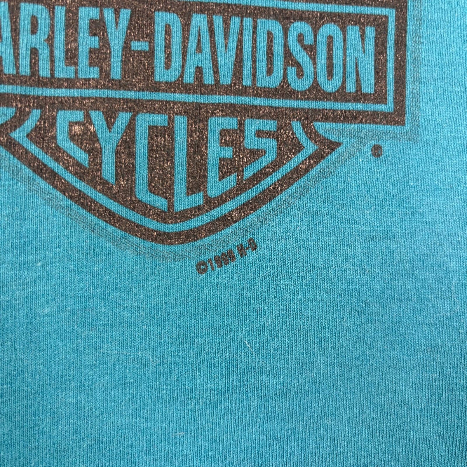 Harley Davidson VTG Harley Davidson 1999 Reversible Eagle Spell Out XXL Tee Size US XXL / EU 58 / 5 - 3 Thumbnail