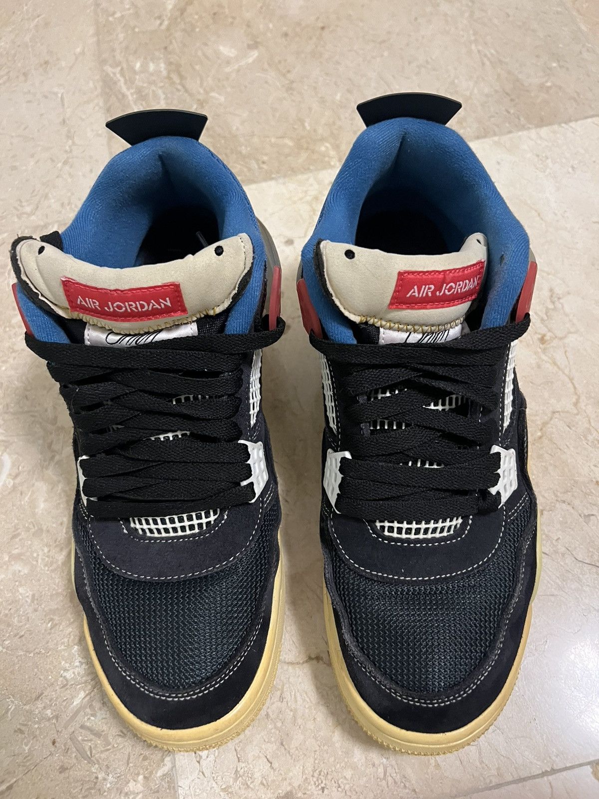 Jordan Brand × Union LA Jordan 4 Retro x Union Off Noir Size US 10.5 / EU 43-44 - 7 Thumbnail