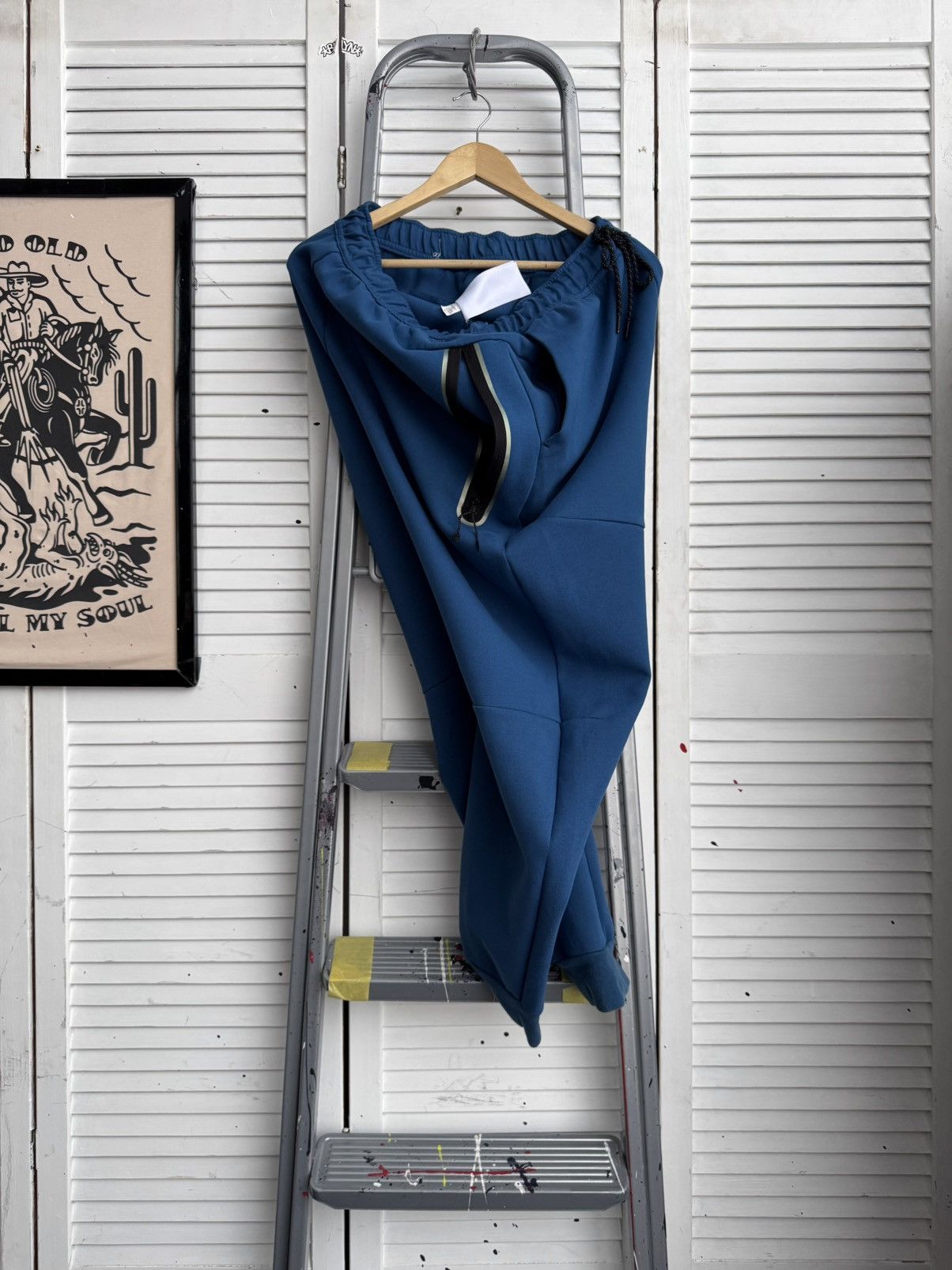 Nike Nike Tech Fleece Joggers Blue Pants XL DD4804-476 Size US 36 / EU 52 - 3 Thumbnail