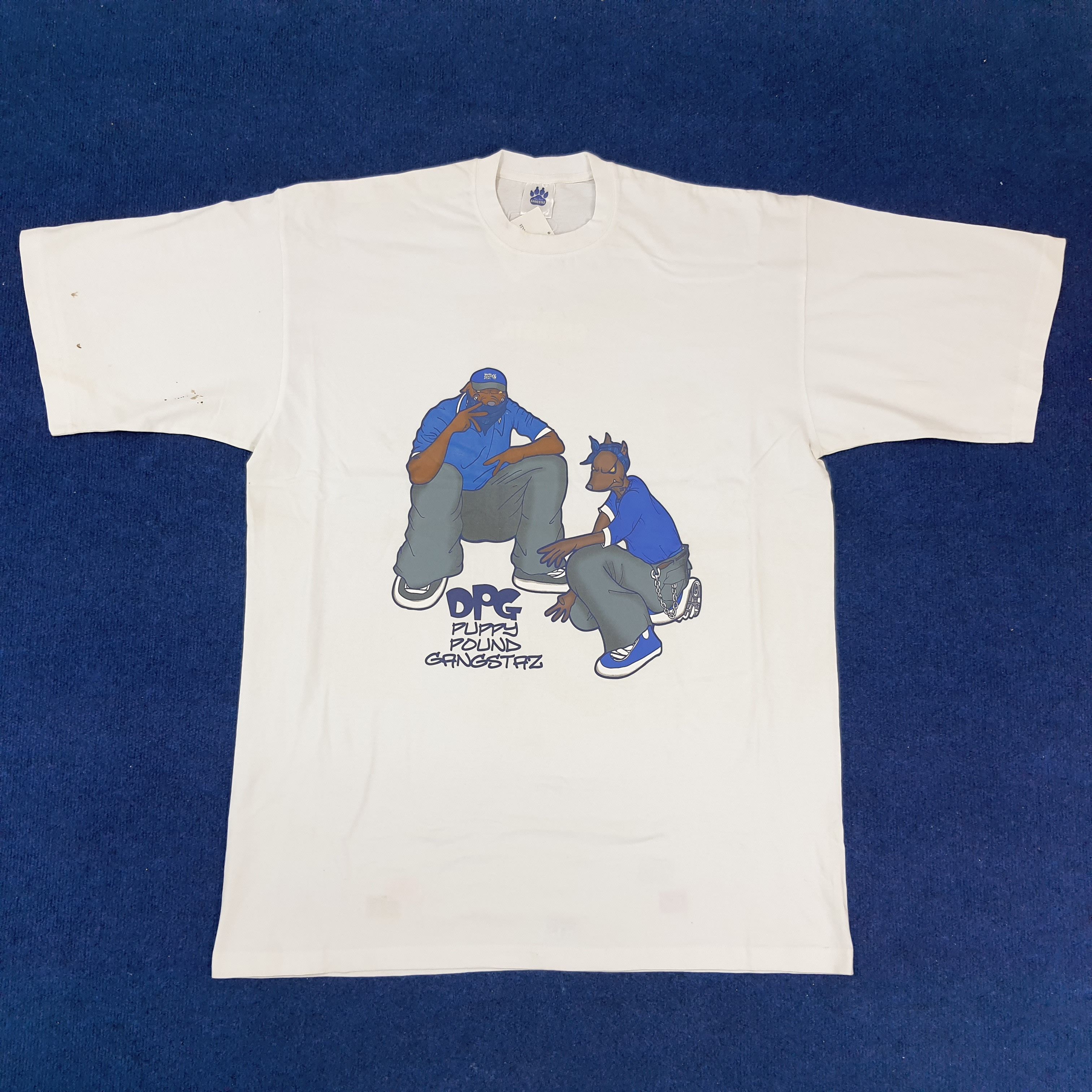 Vintage Vintage Puppy Pound Gangstaz PPG American Style Tshirt Size US XXL / EU 58 / 5 - 1 Thumbnail