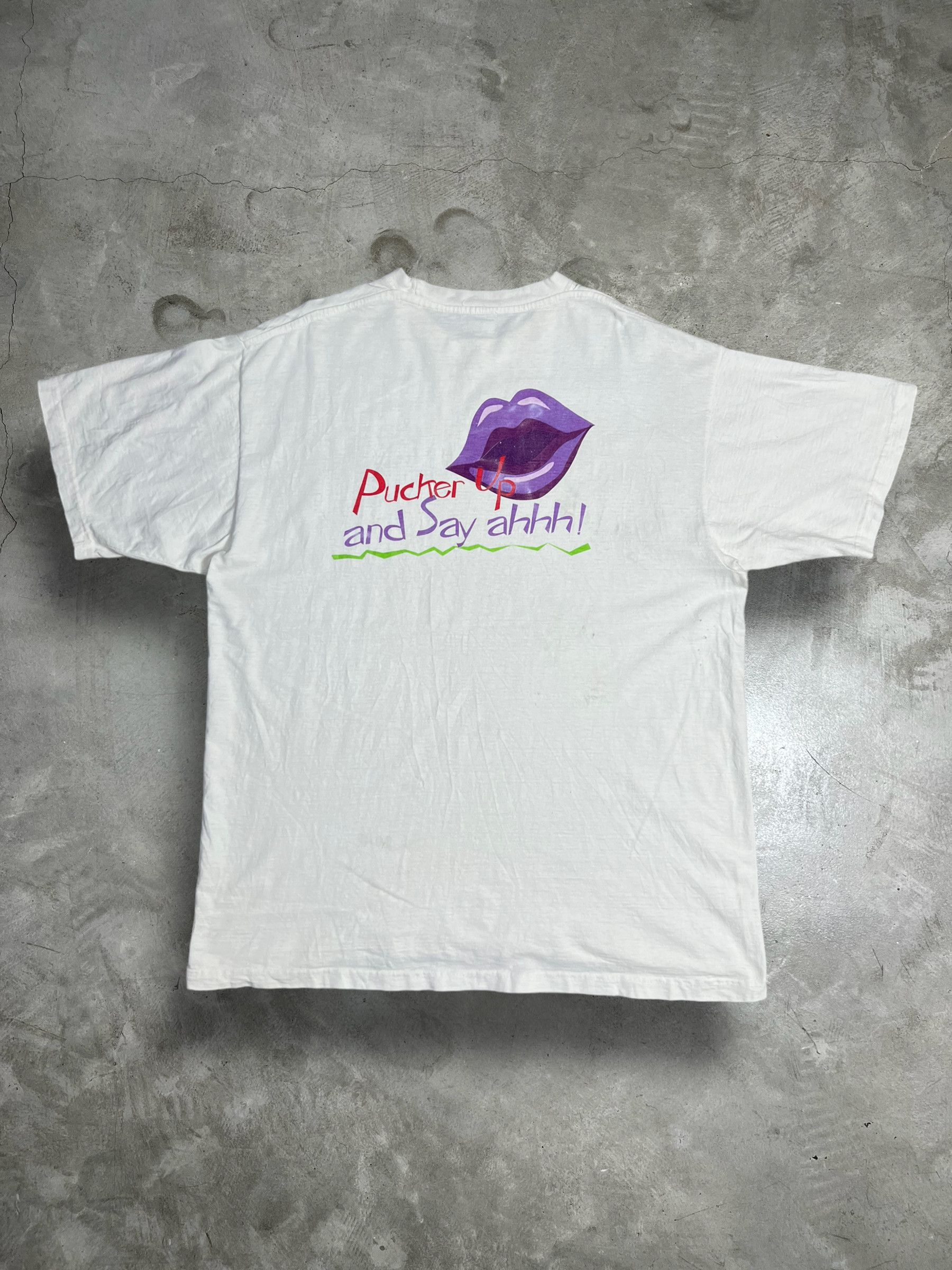Vintage Vintage DeKuyper Pucker Cocktail Promo Tee GTME077 Size US XL / EU 56 / 4 - 1 Thumbnail