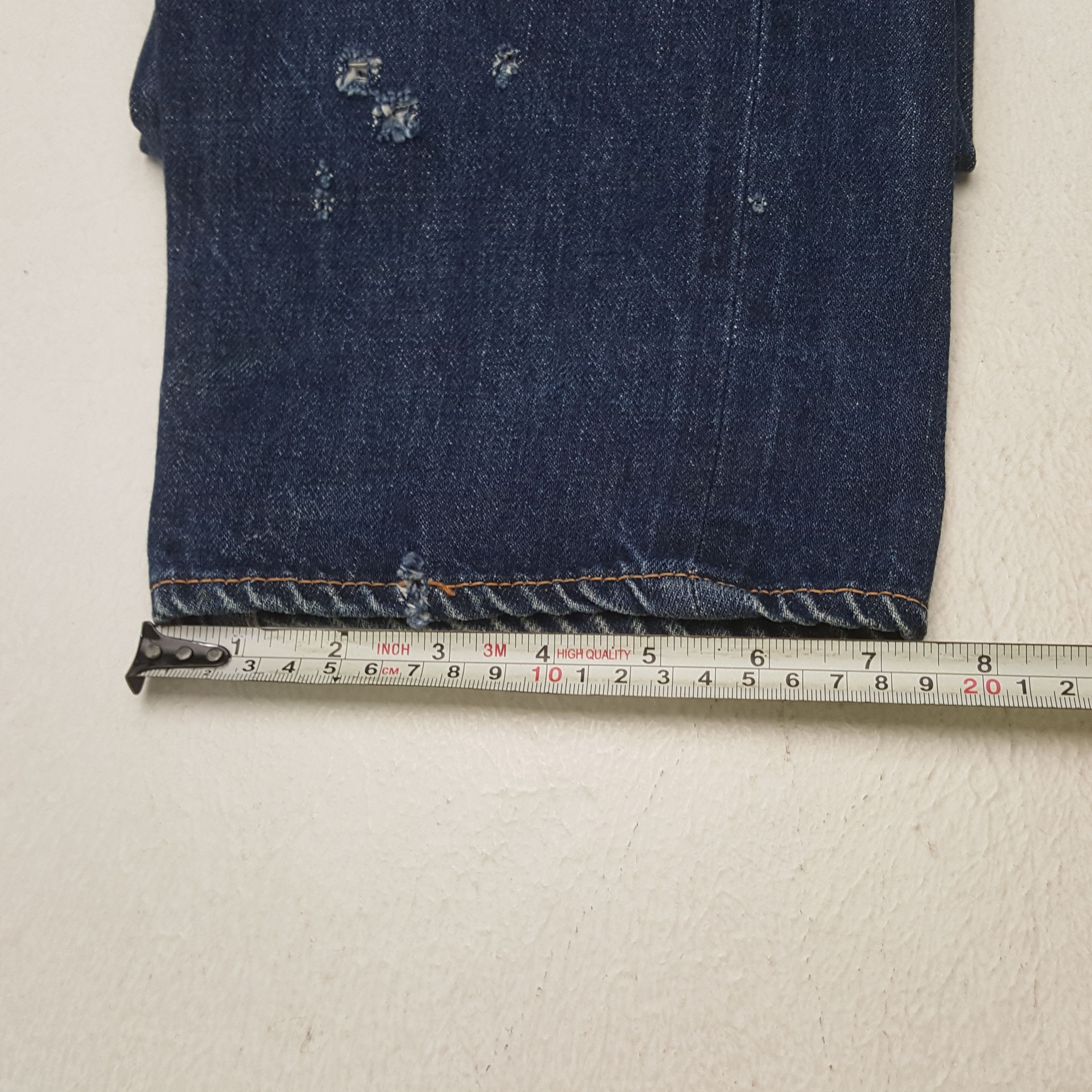 Evisu EVIS Japanese Brand Custom Daicock Jeans C280N24 Size 24" / US 00 / IT 34 - 11 Thumbnail