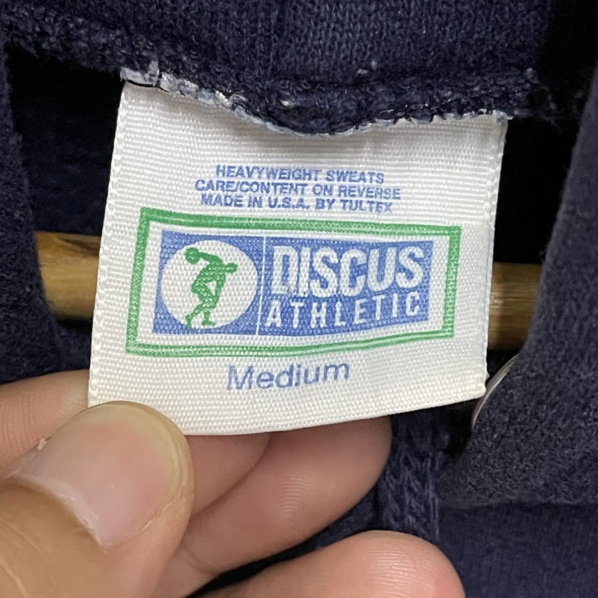 Russell Athletic Vintage 90’s Discus Athletic Plain Crewneck Hoodies Size US S / EU 44-46 / 1 - 7 Thumbnail