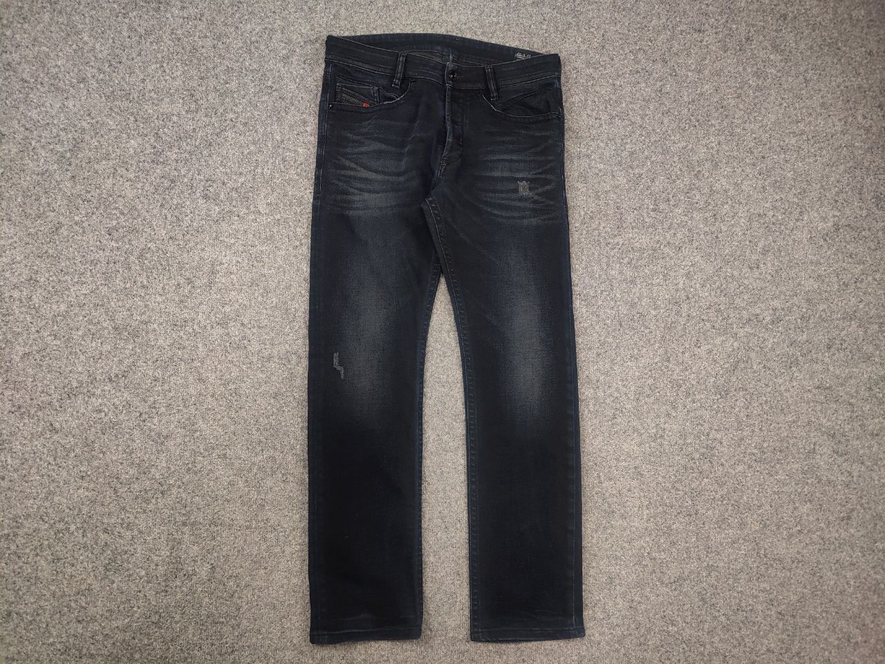 Diesel Diesel akee tapered Blue Faded denim Jeans Vintage Style Size US 32 / EU 48 - 3 Thumbnail