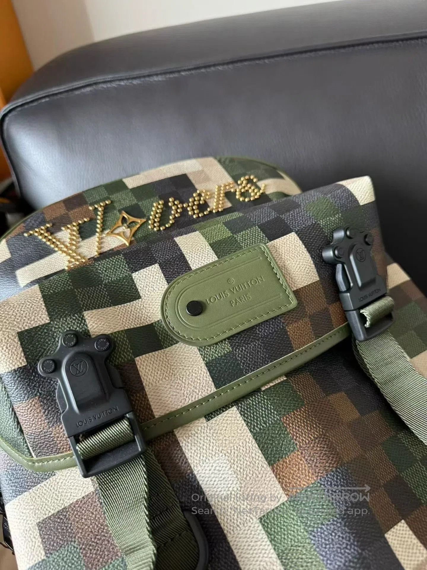 Louis Vuitton Louis Vuitton Pharrell Camo Backpack. Size ONE SIZE - 3 Thumbnail