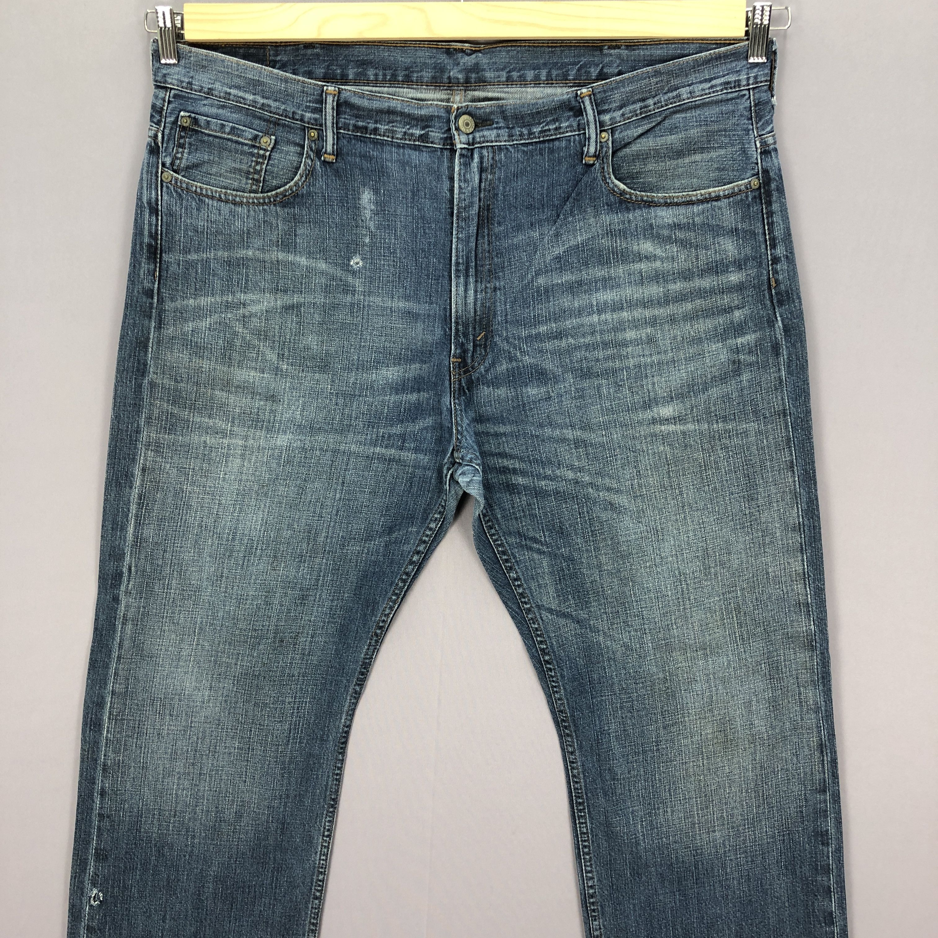 Levi's × Vintage Vintage Levis Baggy Jeans Levi's Faded Light Wash Denim Size US 44 / EU 60 - 3 Thumbnail