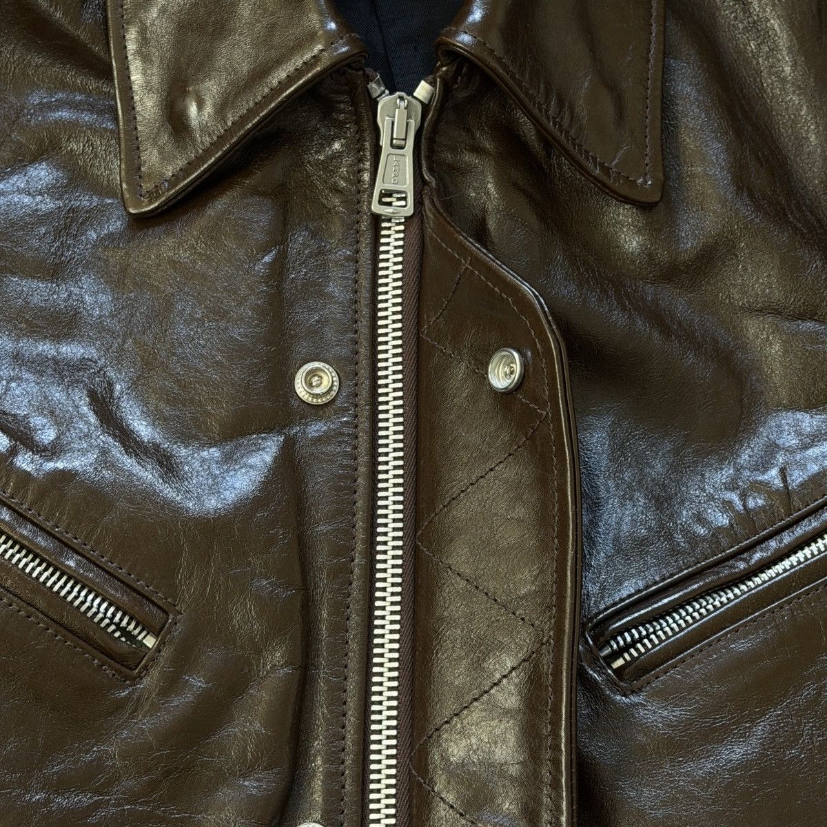 Our Legacy Our Legacy Demon Leather Jacket Size US M / EU 48-50 / 2 - 2 Thumbnail