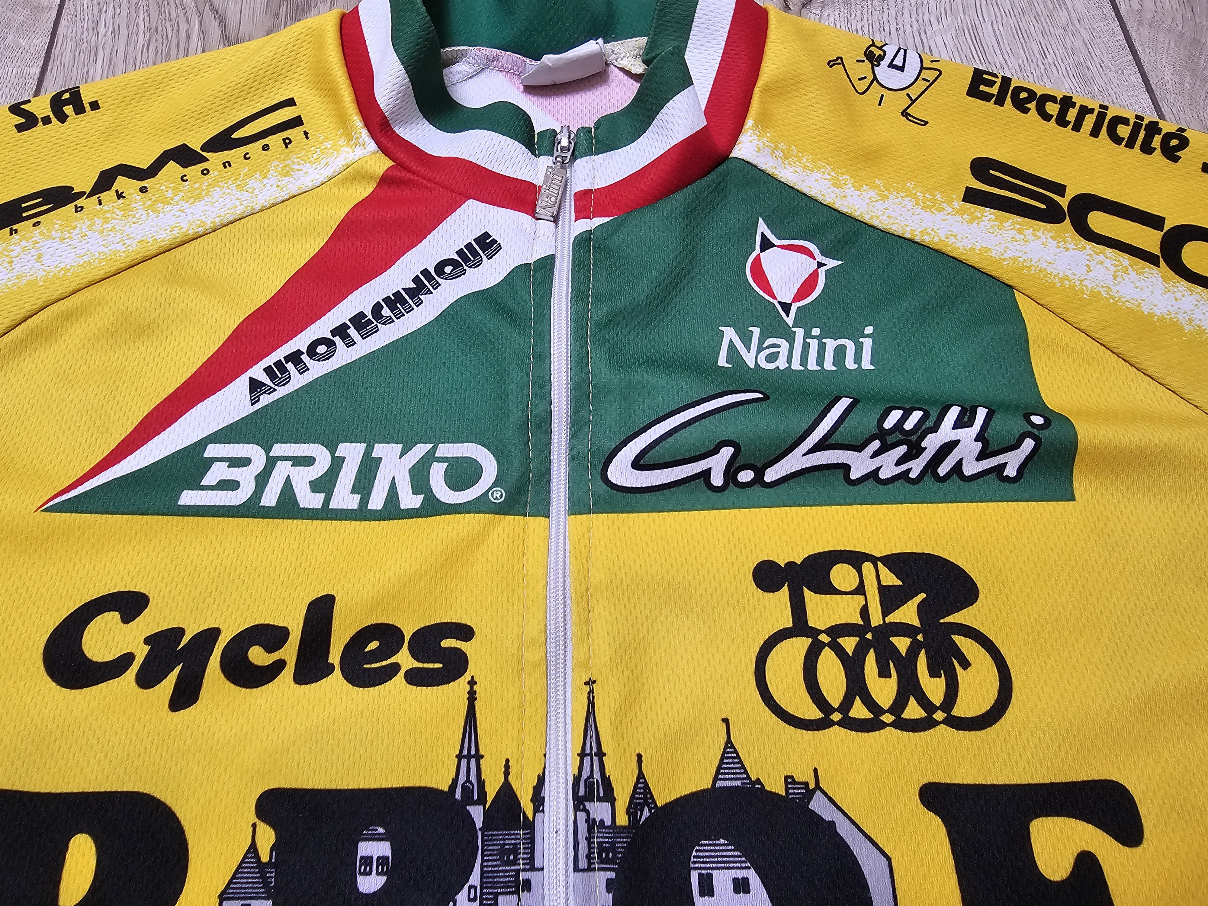 All Sport × Vintage NALINI CYCLINC JERSEY SWITZERLAND VELO TEAM PROF SHIRT Size US M / EU 48-50 / 2 - 4 Thumbnail