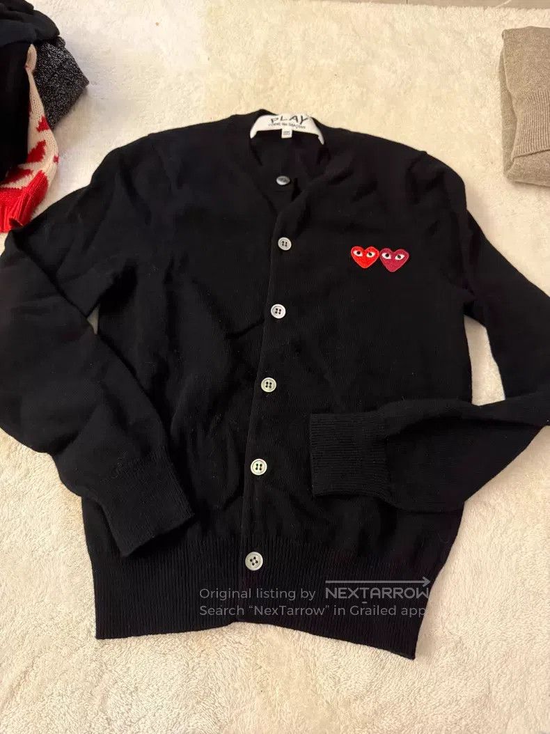 Comme des Garcons Comme des Garcons Black Wool Cardigan Size XXS / US 00 / IT 34 - 1 Thumbnail
