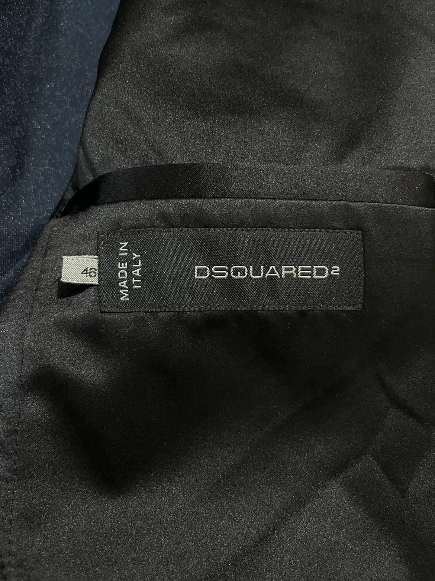 Dsquared2 DSQUARED² Men's Velvet Suit. Size US S / EU 44-46 / 1 - 4 Thumbnail