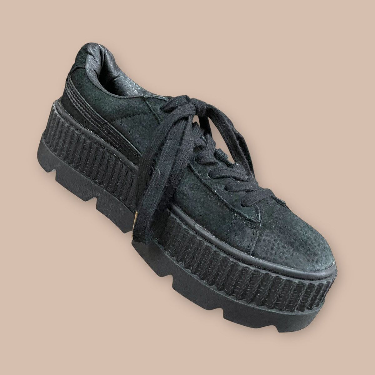 Fenty × Puma PUMA Rihanna x Fenty Cleated Creeper 'Black' Size US 6 / EU 39 - 12 Thumbnail