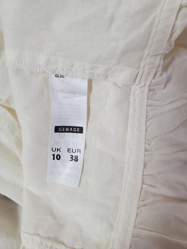 George Cream ruffled blouse brand George sz M Size S / US 4 / IT 40 - 4 Thumbnail