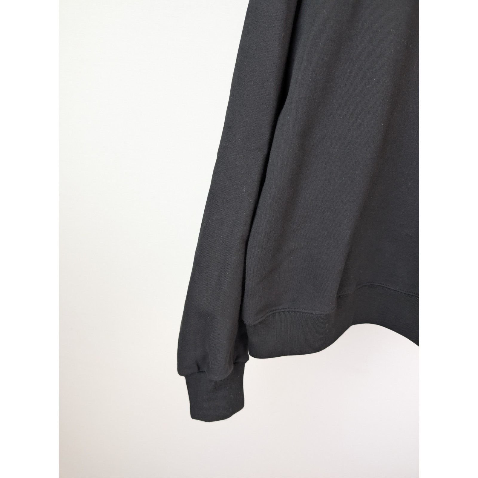 Dries Van Noten o1rshd1 Harson cotton jersey sweatshirt Sweater in Black L Size US L / EU 52-54 / 3 - 5 Thumbnail