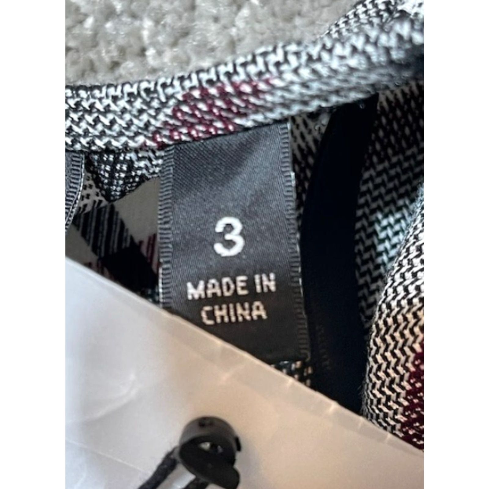Vintage Gabrielle Union Wrap Dress Plus Size 3 Long Sleeve V-Neck Houndstooth Plaid Gray, Women, Dress, Wrap, 3, Plus, Gray Size XS / US 0-2 / IT 36-38 - 8 Thumbnail