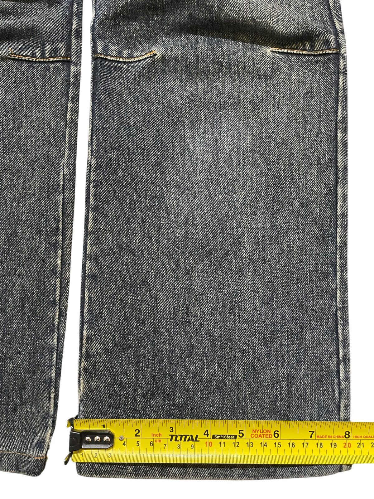 291295=Homme Vintage Japan 291295 Homme Mud Wash Faded Clawmark Loose Fit Size US 31 - 17 Thumbnail