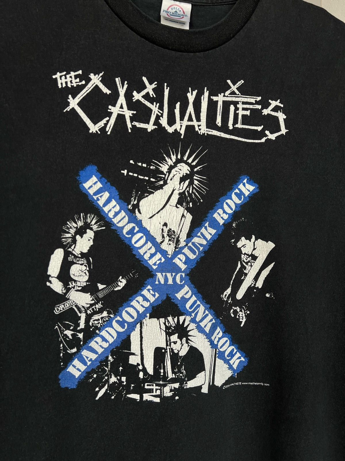 Band Tees × Vintage The Casualties Punk Rock Band hardcore Vintage tShirt nyc Size US M / EU 48-50 / 2 - 2 Thumbnail