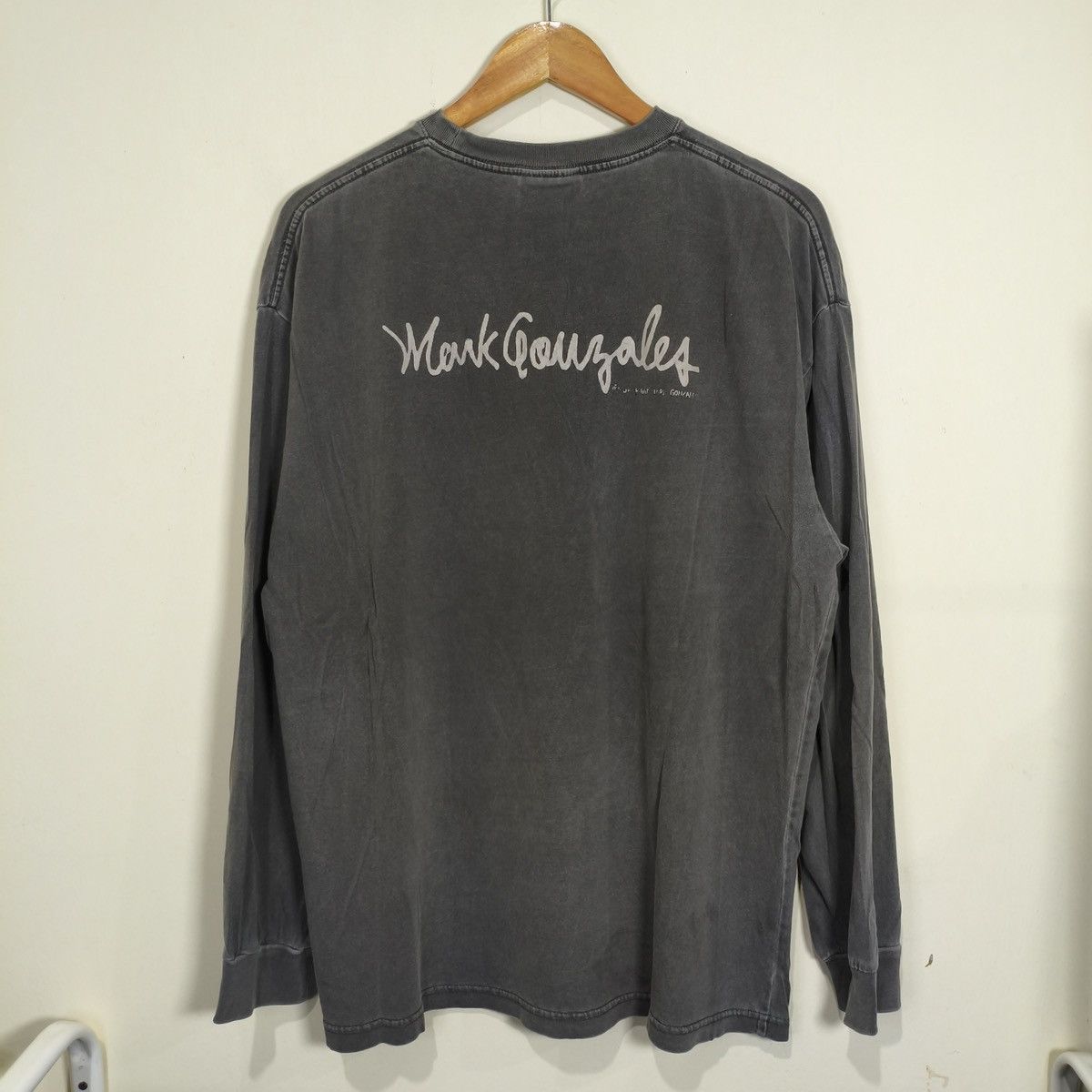 Vintage Mark Gonzales Long Sleeve T-shirt Size US XL / EU 56 / 4 - 2 Thumbnail