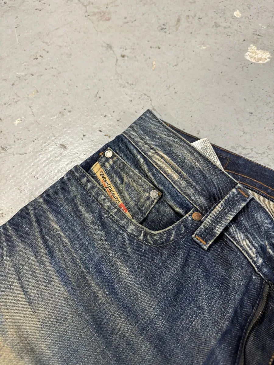 Diesel Diesel Sunfaded Blue Denim Slim Jeans Size US 32 / EU 48 - 10 Thumbnail