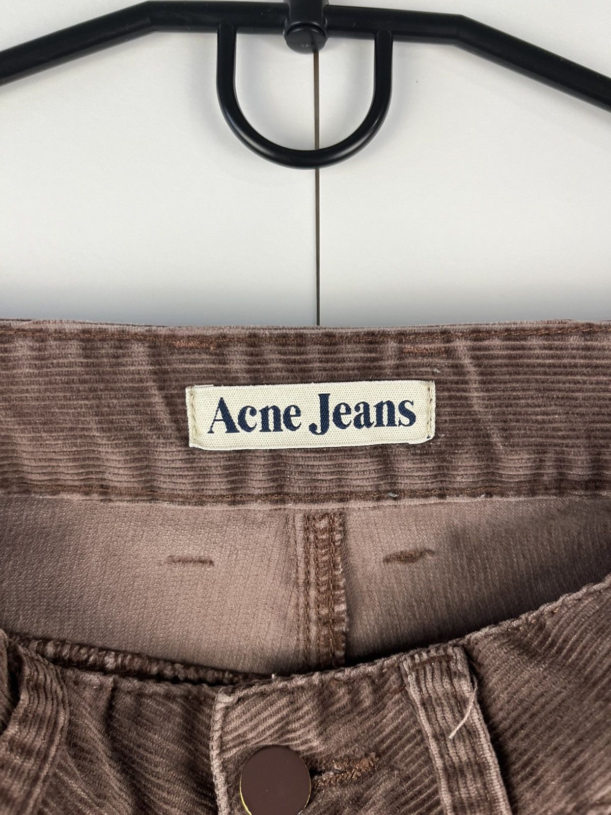 Acne Studios Acne Studios Velvet Cotton A-Pant Cord Wine Pants Size 34" / US 12 / IT 48 - 7 Thumbnail