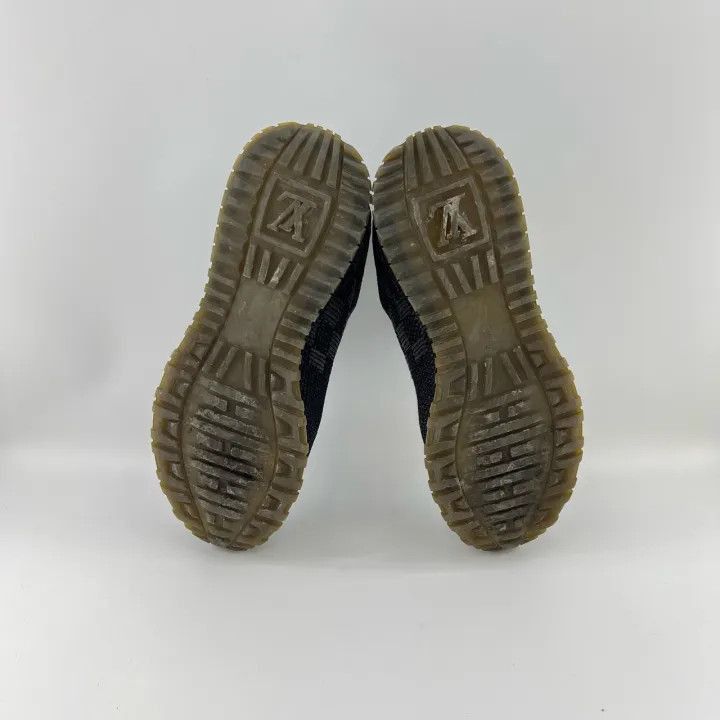 Louis Vuitton Louis Vuitton Stylish Black Lifestyle Sneakers -2508 Size US 8 / EU 41 - 4 Thumbnail
