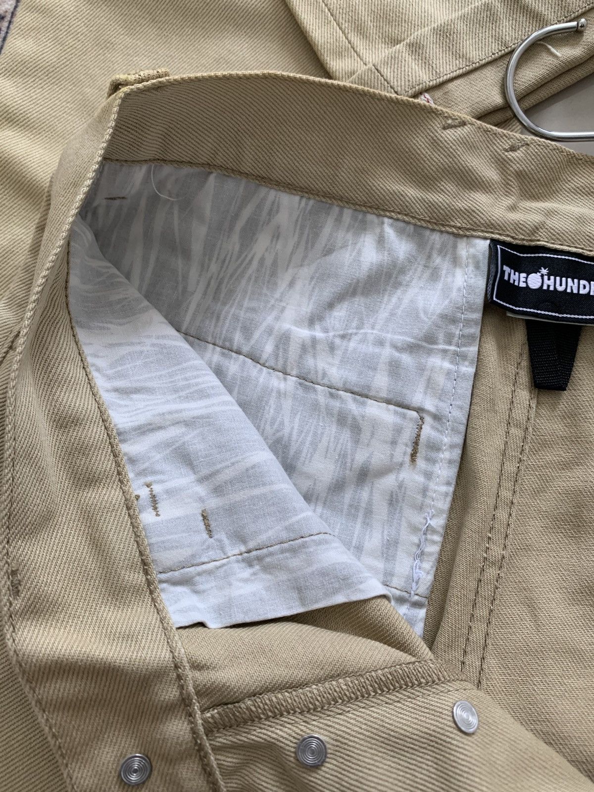 Japanese Brand The Hundreds Reguler Redline Selvedge Jeans Size US 30 / EU 46 - 7 Thumbnail