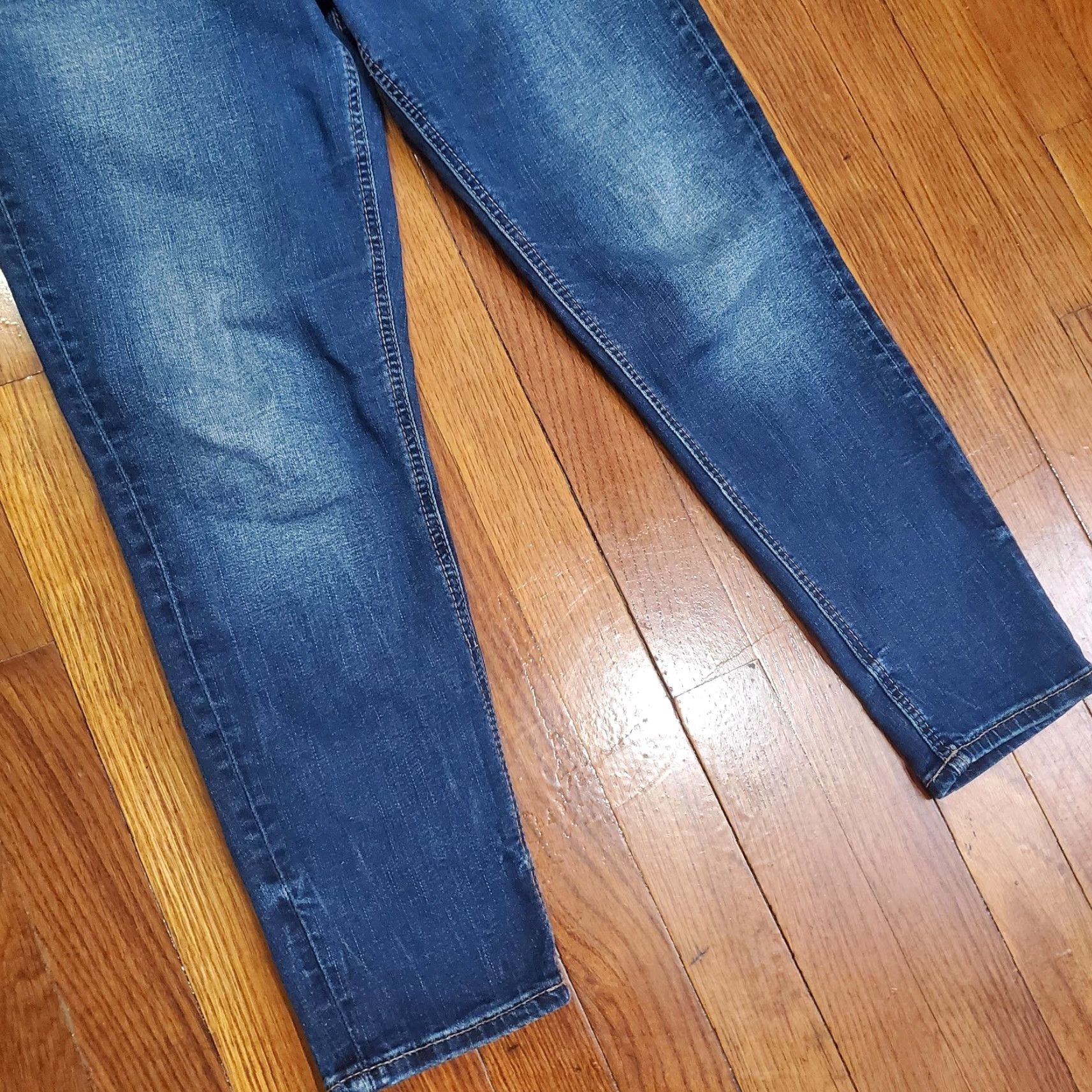 Silver Jeans Co. Silver Jeans Suki Skinny Crop Jeans Womens 29x25 Blue Mid Rise Stretch Denim Size 29" - 5 Thumbnail
