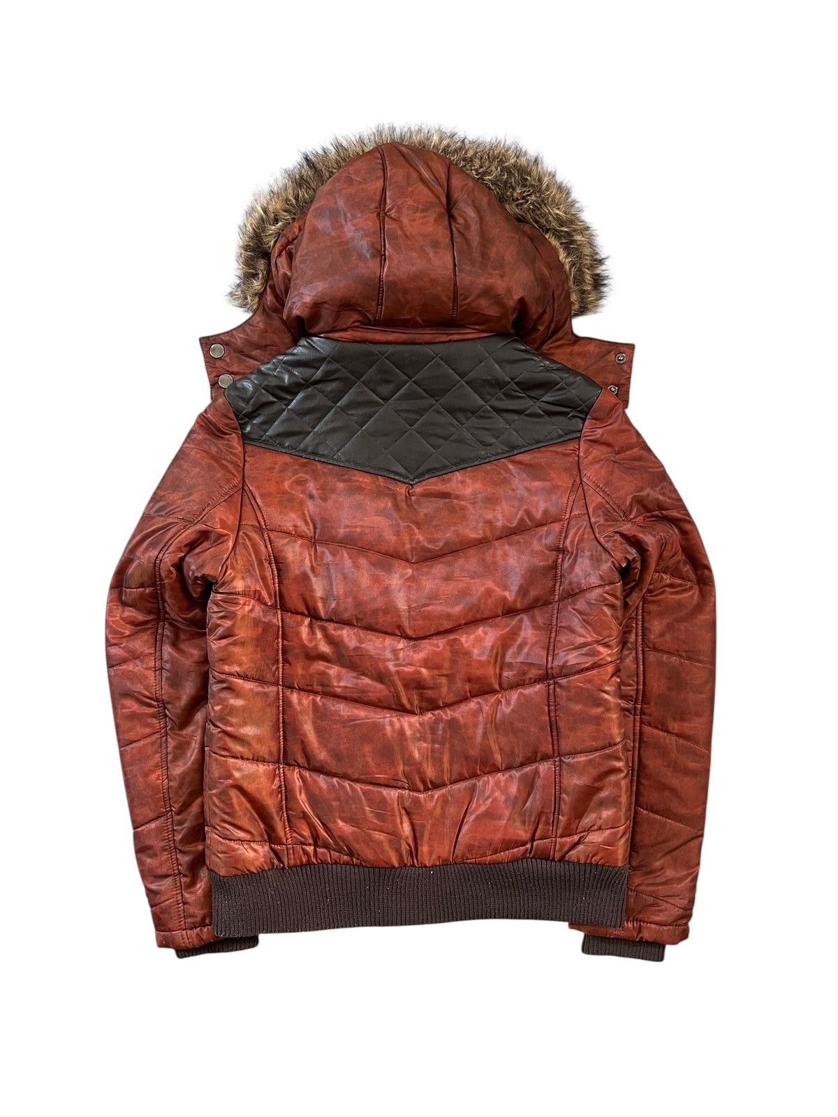 In The Attic In The Attic Puffer Jacket Fur Hooded Size US S / EU 44-46 / 1 - 2 Thumbnail