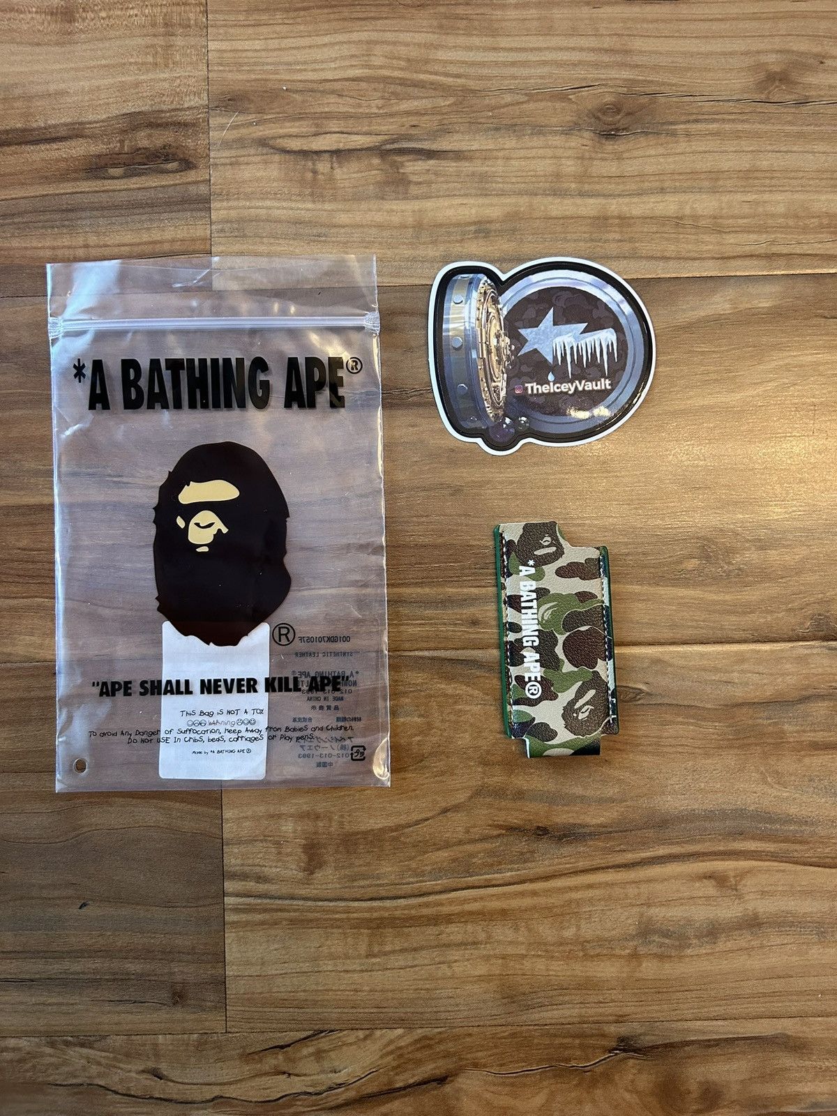 Bape NEW Bape Green ABC Camo Lighter Case Size ONE SIZE - 1 Thumbnail