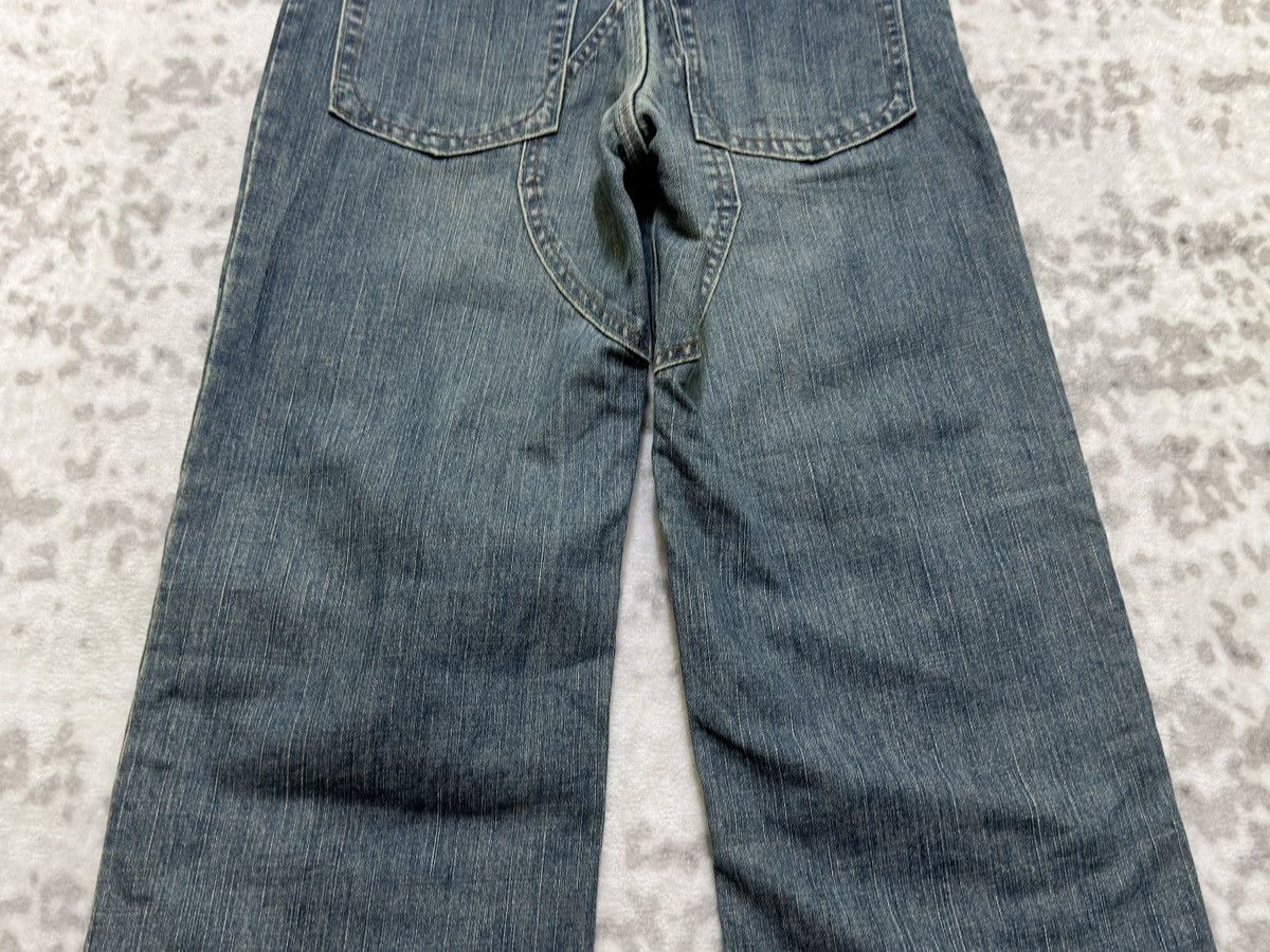 Gap Vintage GAP Kids Double Knee Carpenter Denim Jeans Size US 27 - 12 Thumbnail
