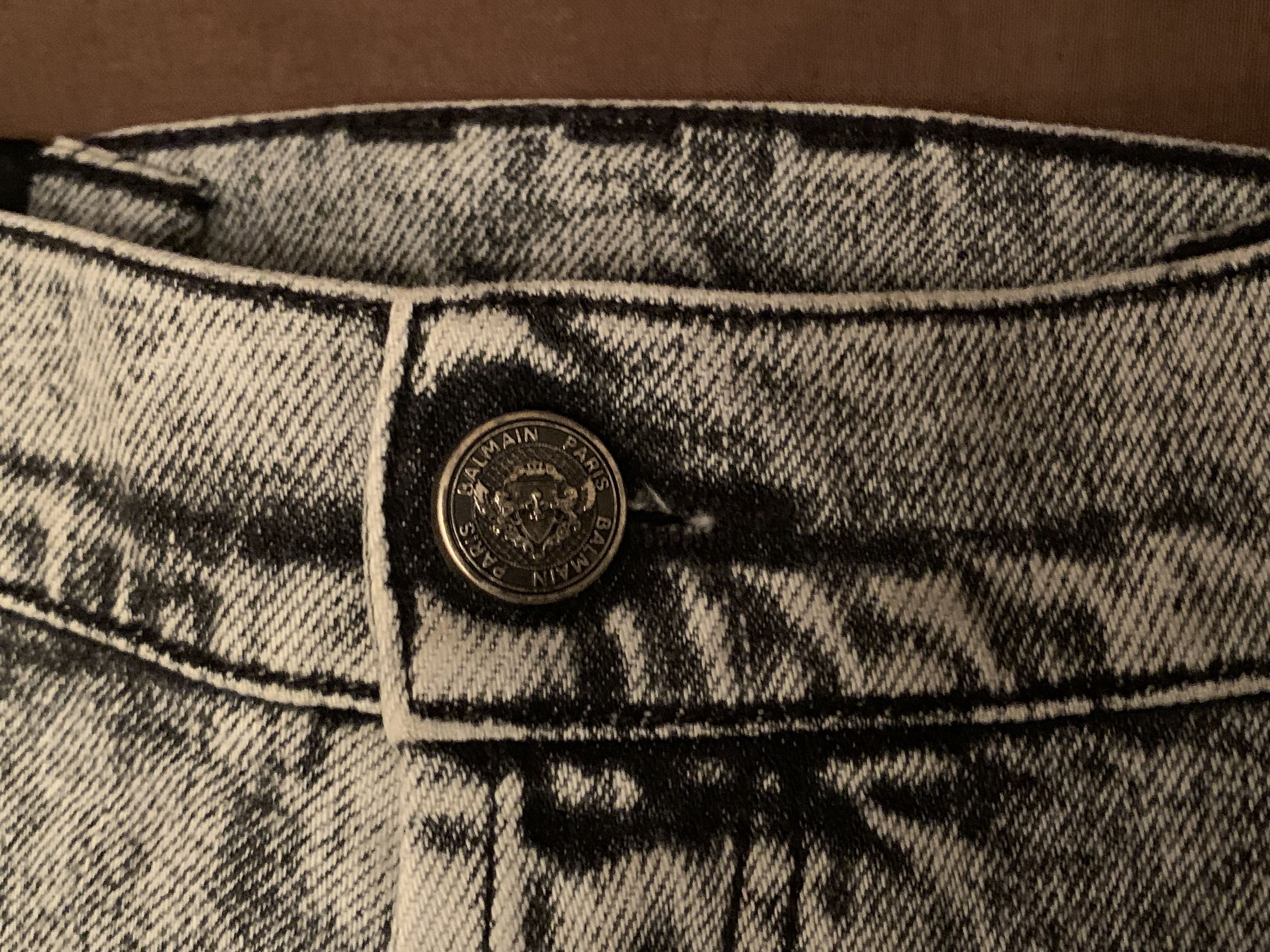 Balmain Balmain Men' s Iconic Biker Jeans (Retail €1,000) Size US 32 / EU 48 - 4 Thumbnail