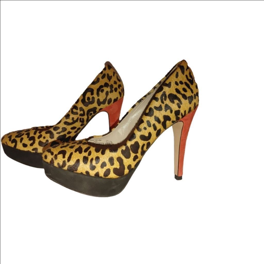 Zara Zara Shoes Leopard Print Platform High Heels Size 39 Size US 8.5 / IT 38.5 - 1 Thumbnail