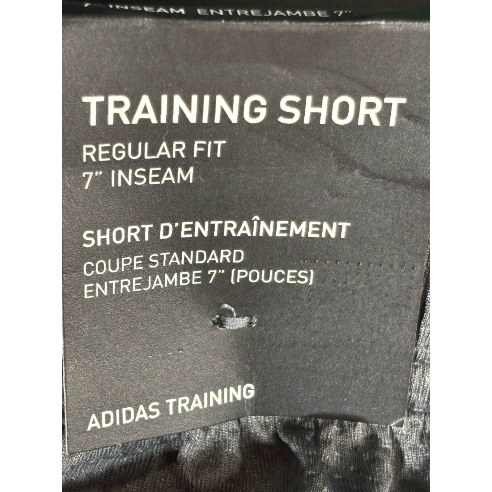 Adidas Adidas Men's Athletic Shorts XL Gray 7-Inch Inseam Zip Pockets Activewear Size US 36 / EU 52 - 6 Thumbnail