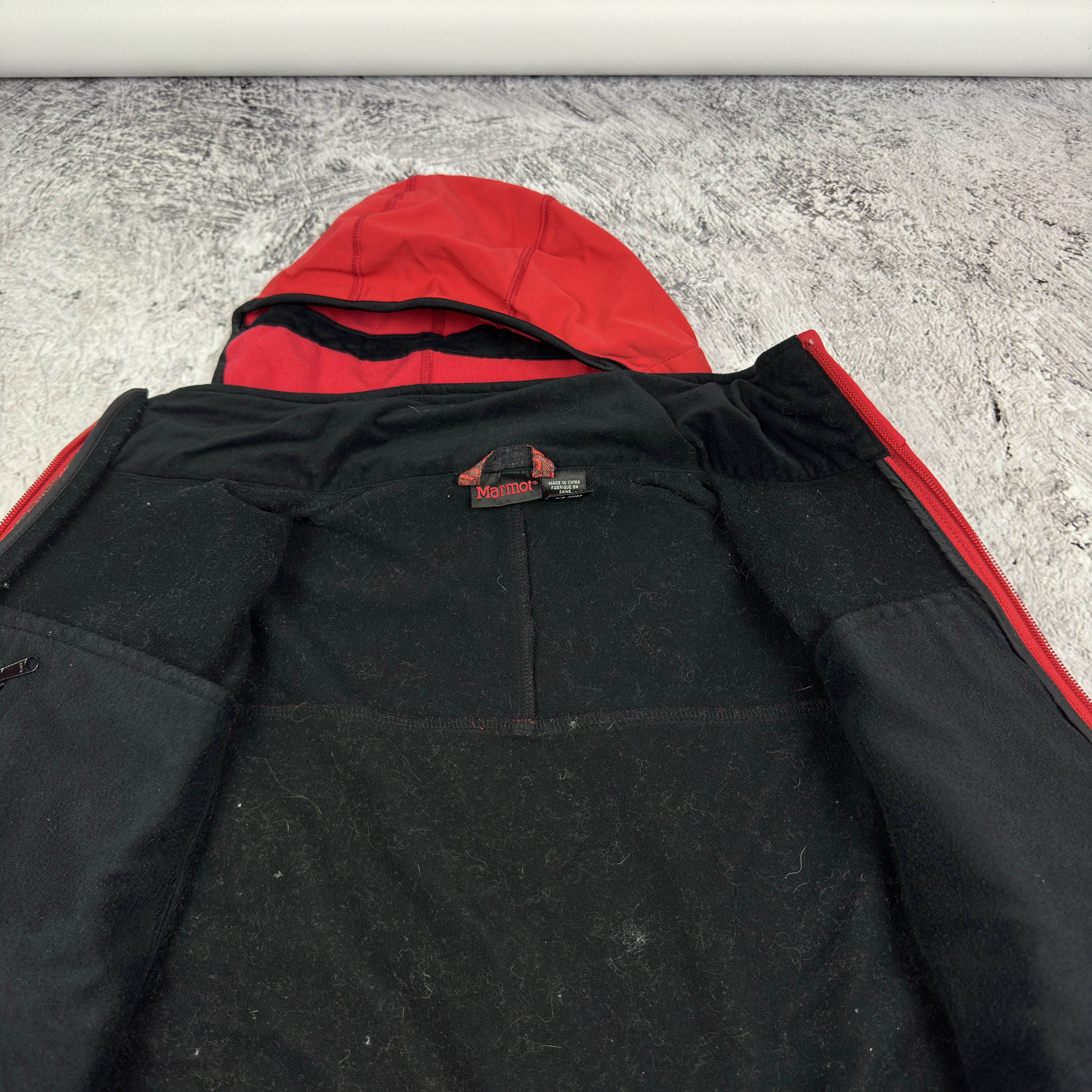 Marmot Marmot Men's Red Stretch Full Zip Windstopper Jacket Small Size US S / EU 44-46 / 1 - 10 Thumbnail