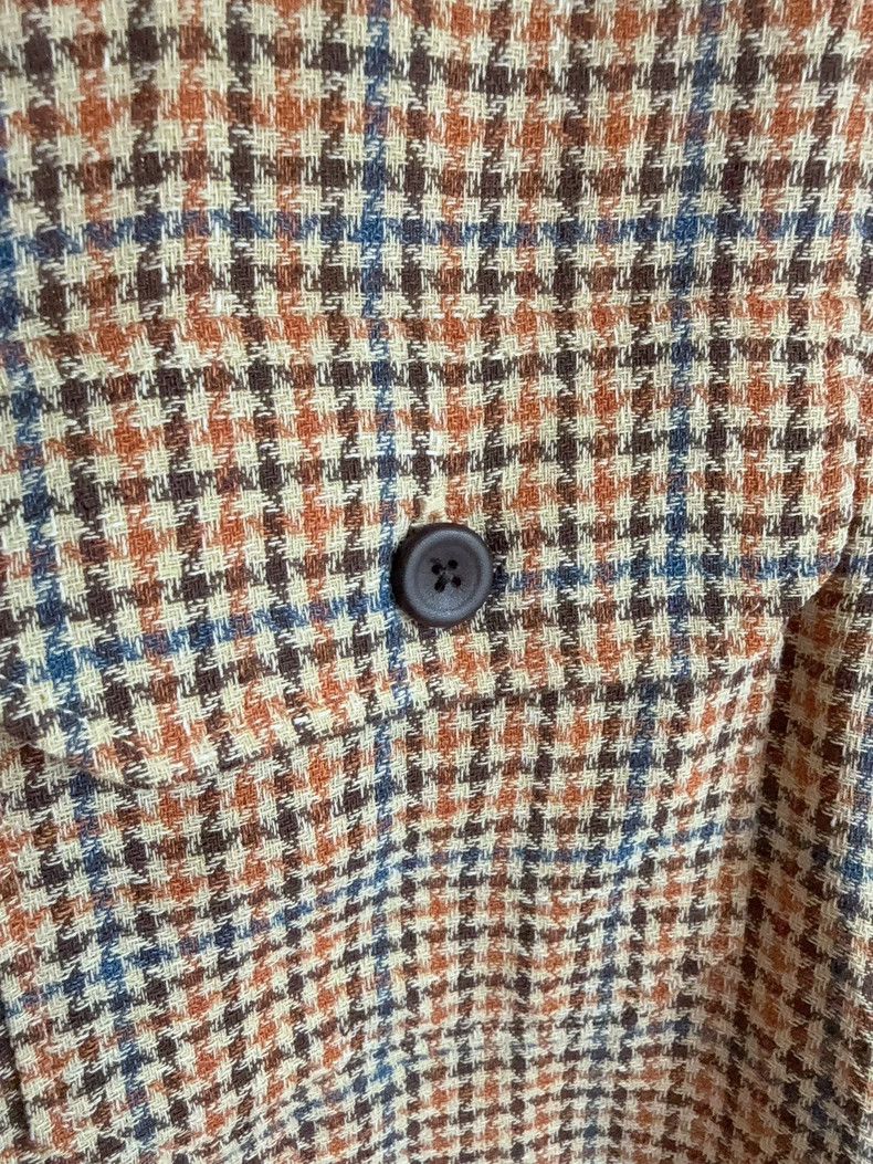 Loro Piana LORO PIANA Grid short-sleeved shirt Size XXS / US 00 / IT 34 - 6 Thumbnail