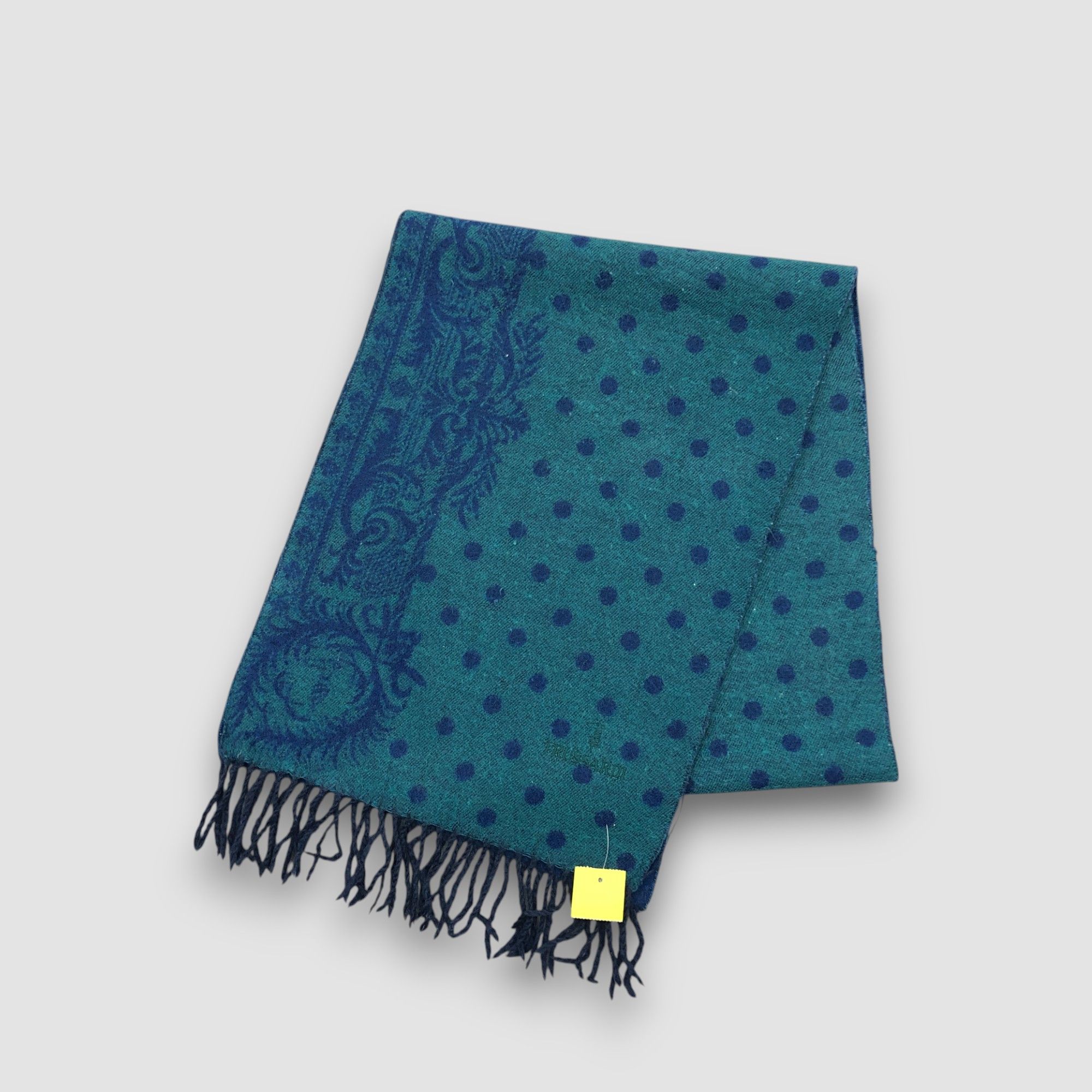 Trussardi Vintage Trussardi Scarf Muffler Wool Cashmere Scarves Size ONE SIZE - 4 Thumbnail