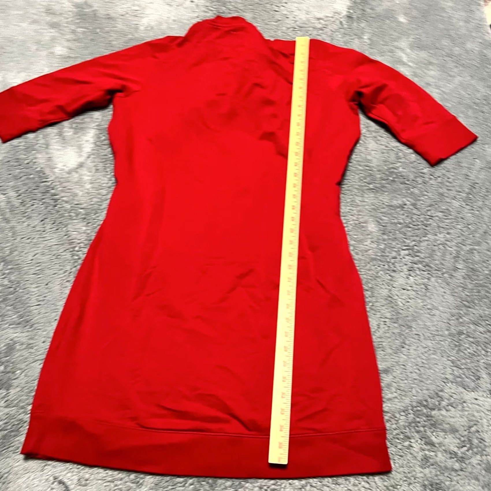 Vintage Universal Standard Dress Womens 14 Red Misa Jersey Women Size Belted Size XL / US 12-14 / IT 48-50 - 5 Thumbnail
