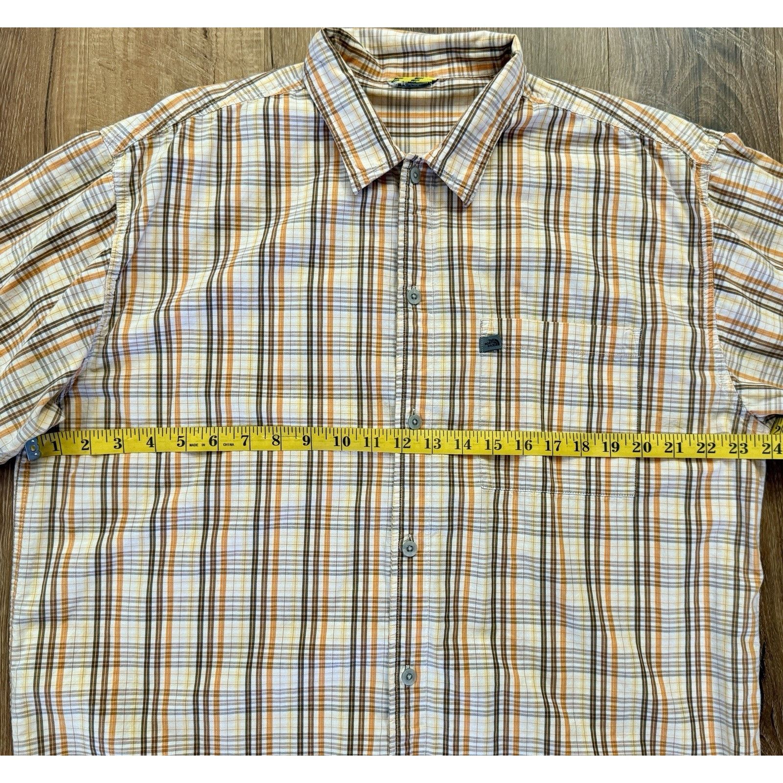 The North Face The North Face Men’s Beige Plaid SS Button Down Size XL Size US XL / EU 56 / 4 - 3 Thumbnail
