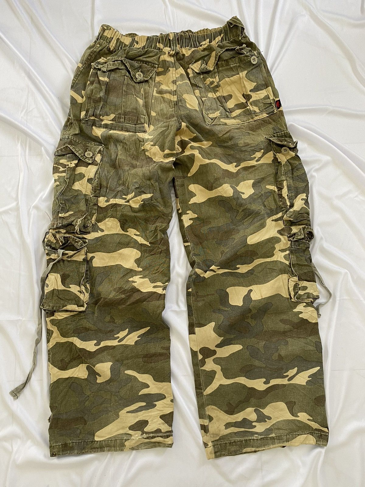 If Six Was Nine × Japanese Brand × Le Grande Bleu (L.G.B.) Hug ecko Cargo Pants Size US 28 / EU 44 - 8 Thumbnail